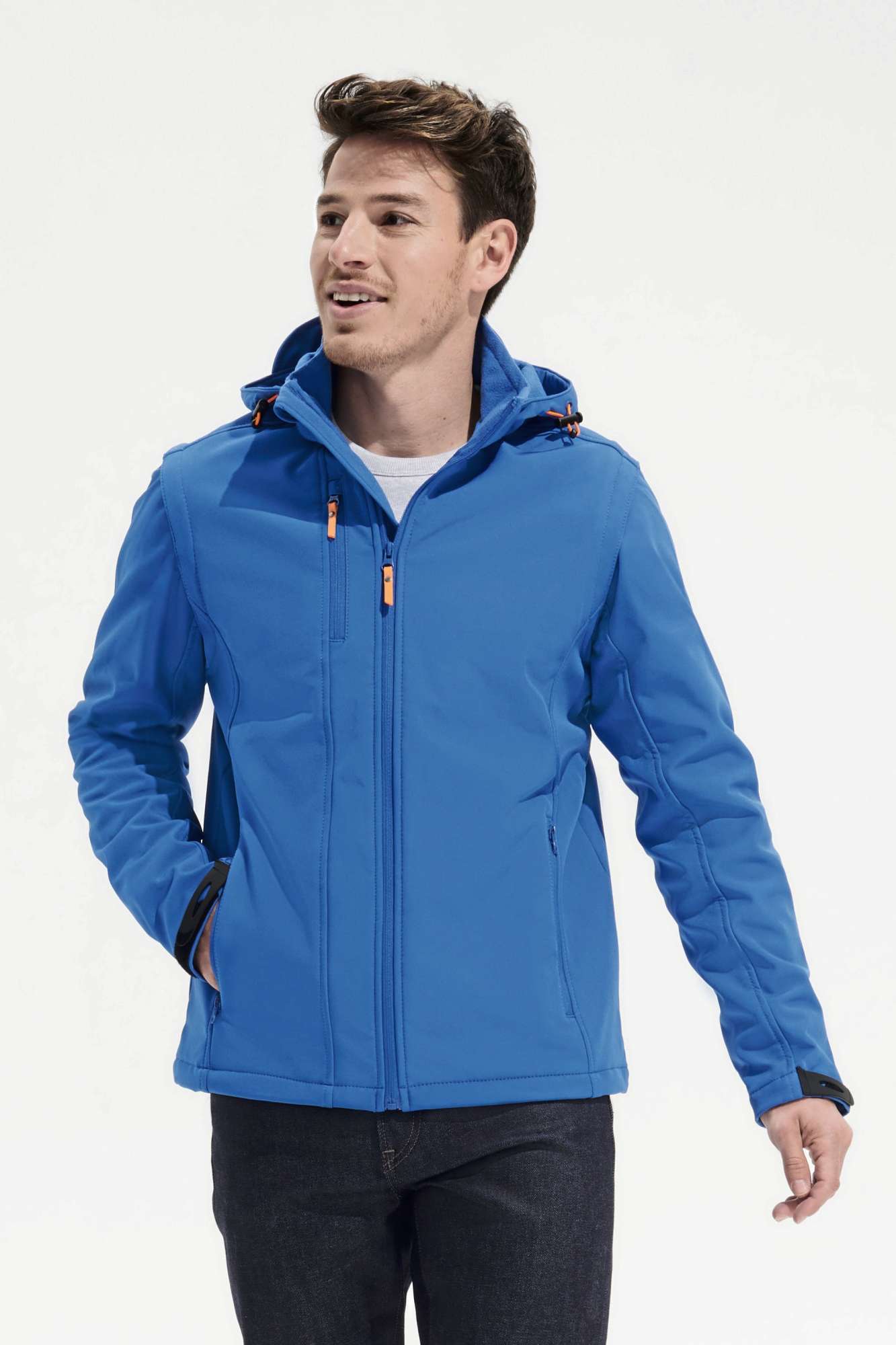 SOL´S Transformer Softshell-Jacke mit abnehmbaren Ärmeln, Royal Blue XL, LP01647