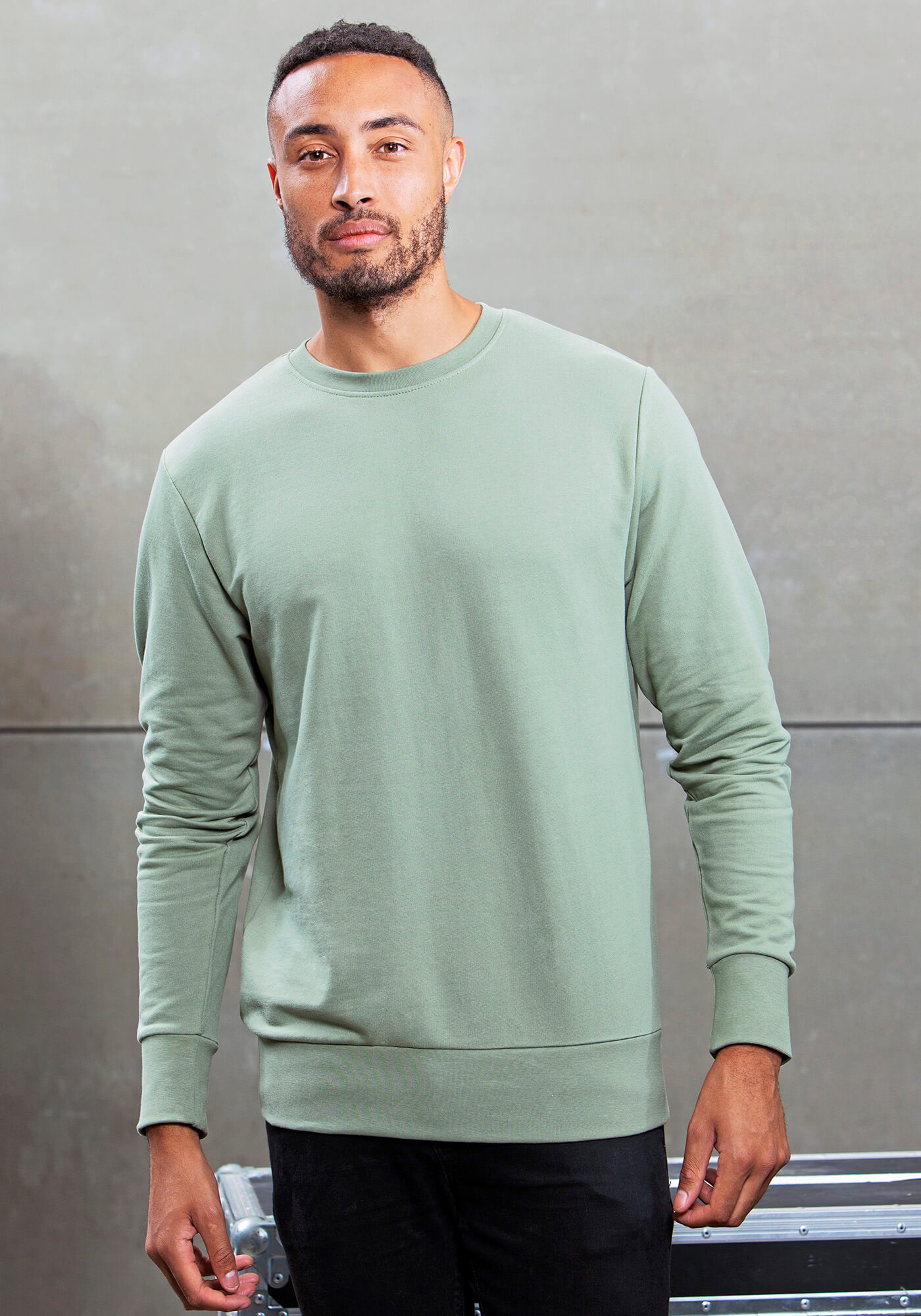 Bio Sweatshirt aus Baumwolle und Polyester