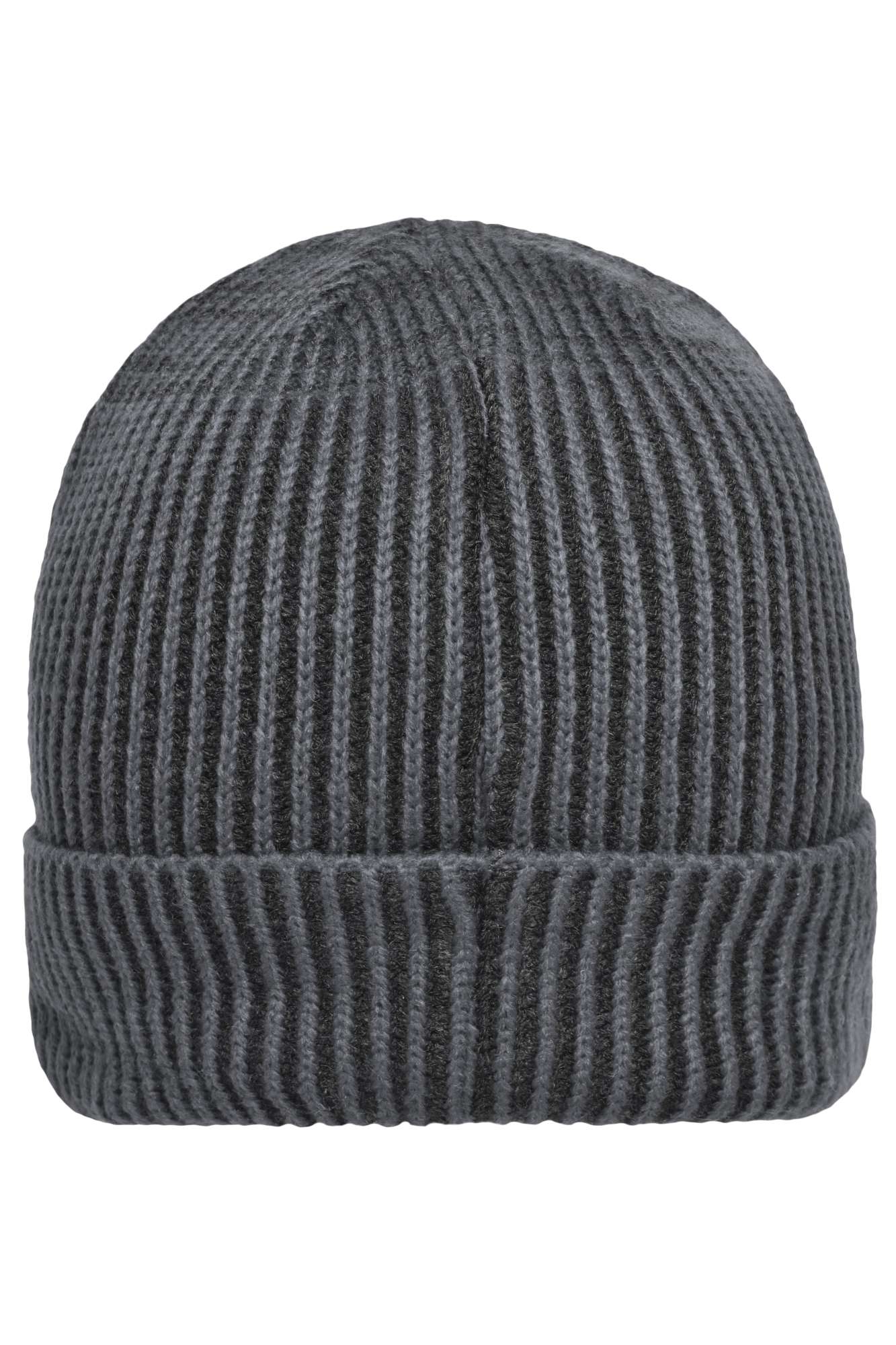 Ripp-Design Strickmütze aus Polyacryl