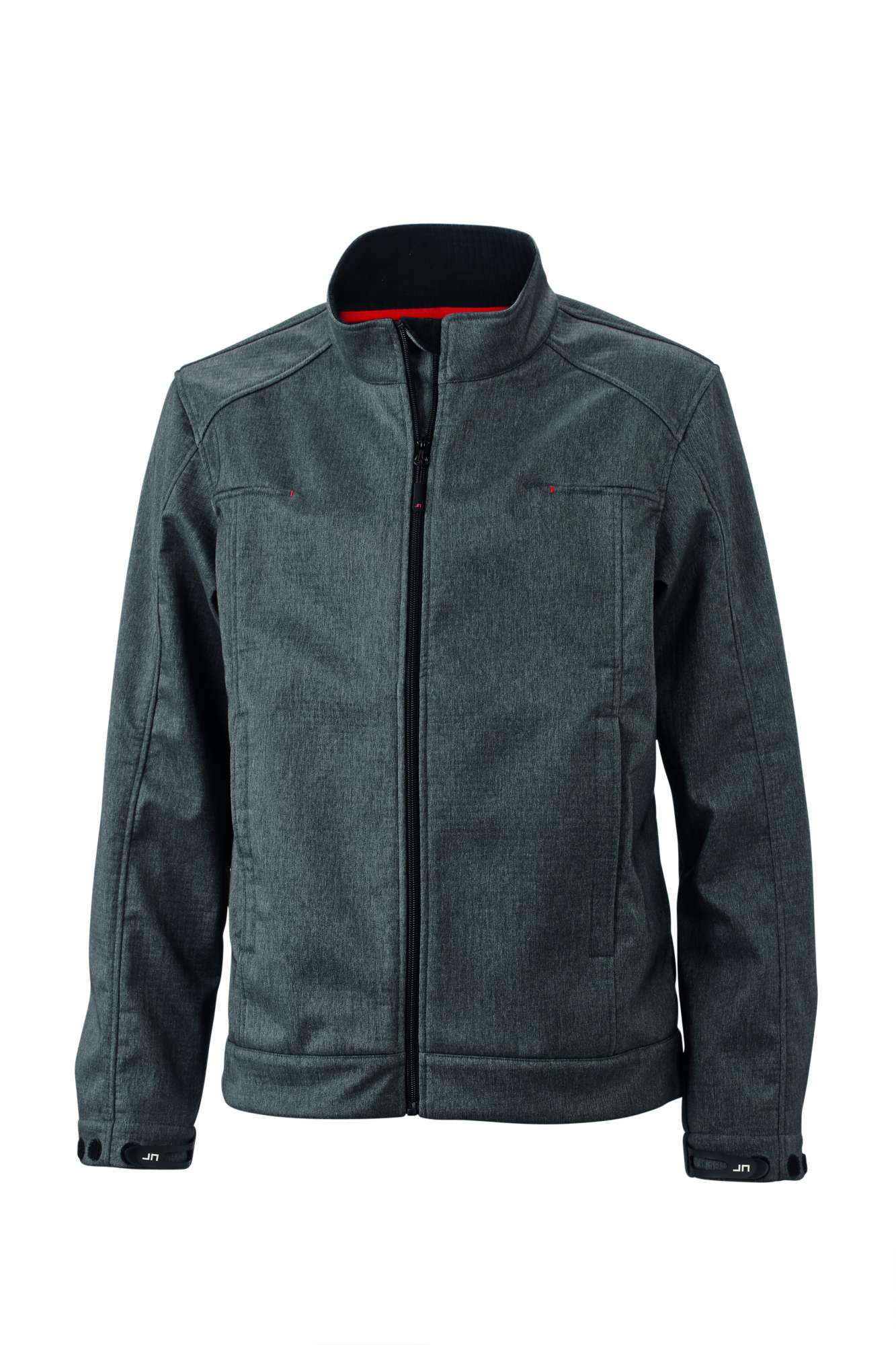 Männer Softshell Jacke Melange-Optik