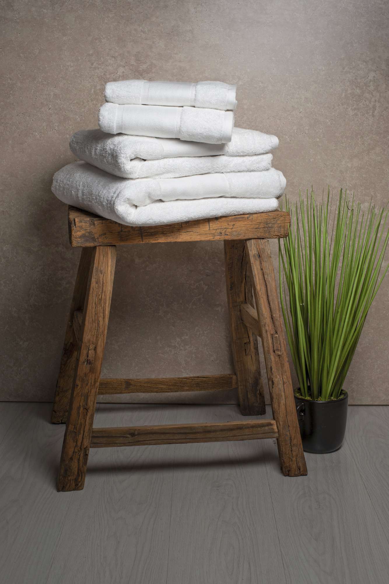 Towel City Bio Gästetuch aus Baumwolle, White 30 x 50 cm, TC505