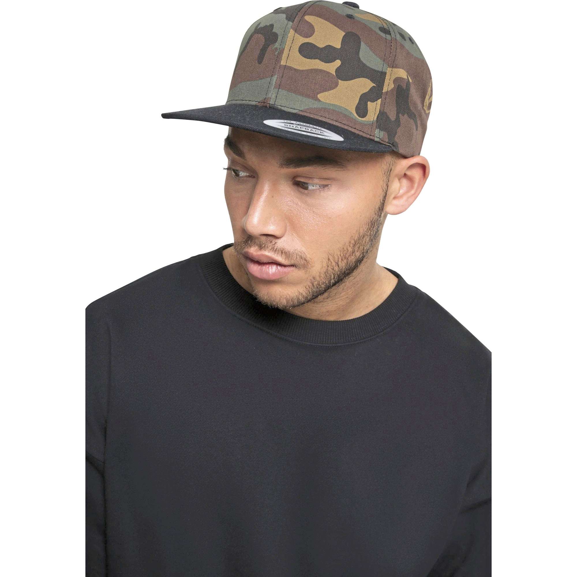 2-Tone Camo Snapback Cap mit Verstellverschluss