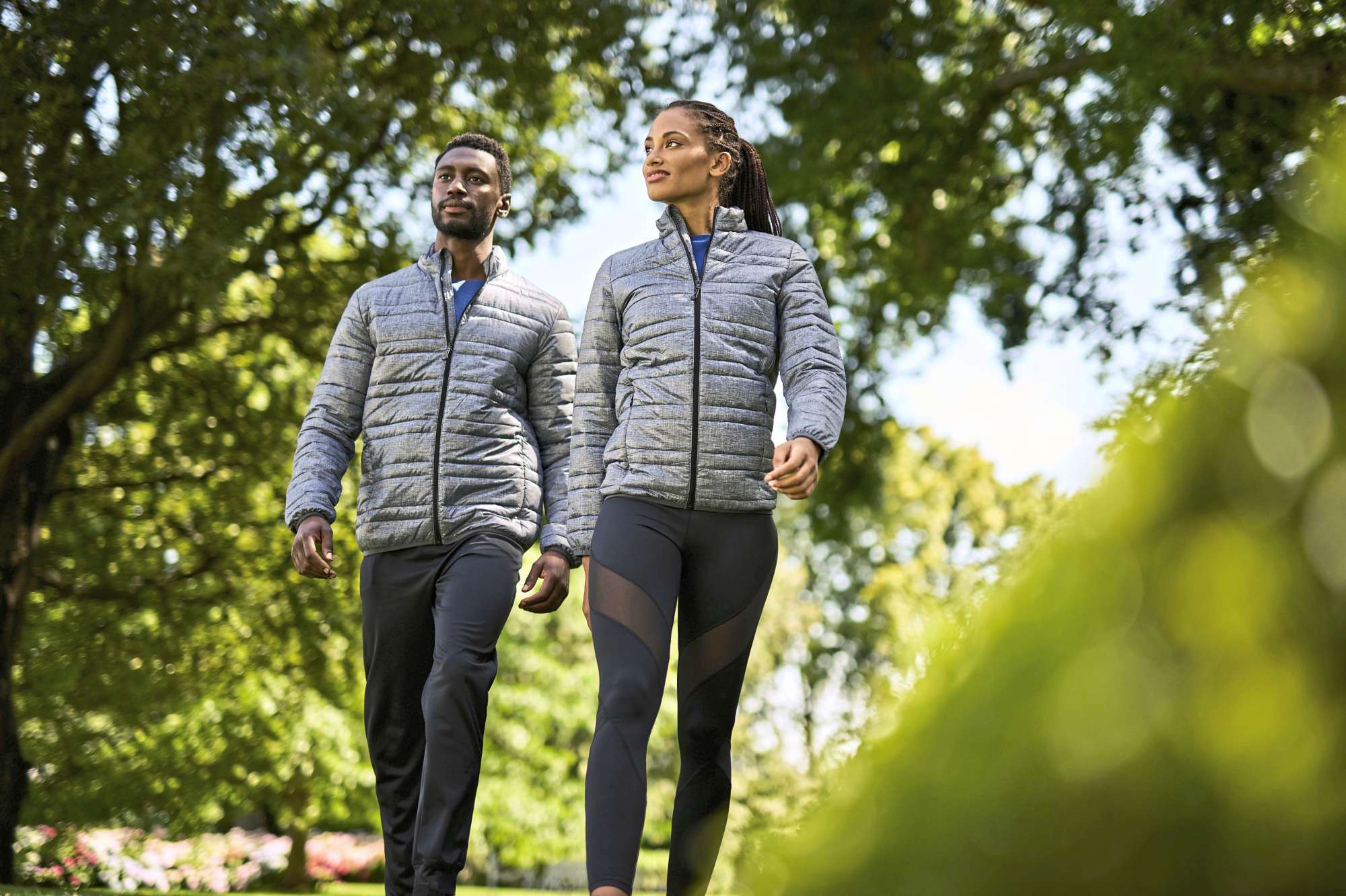 Down-Touch Jacke mit Taschen für Damen