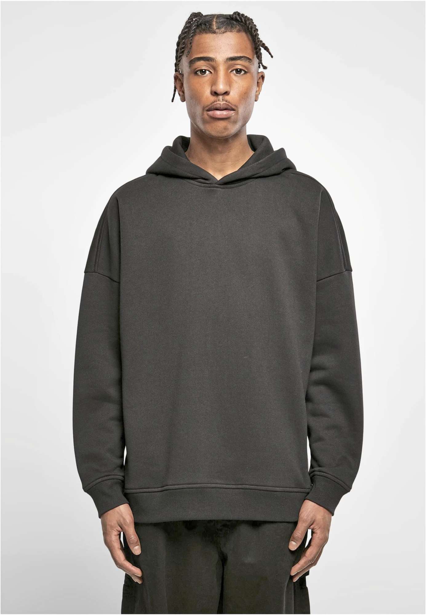 Oversized Hoody mit überkreuzter Kapuze