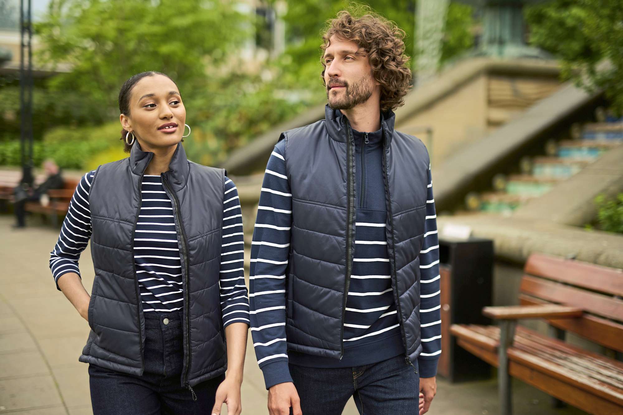 Isolierte Bodywarmer mit Taschen für Herren