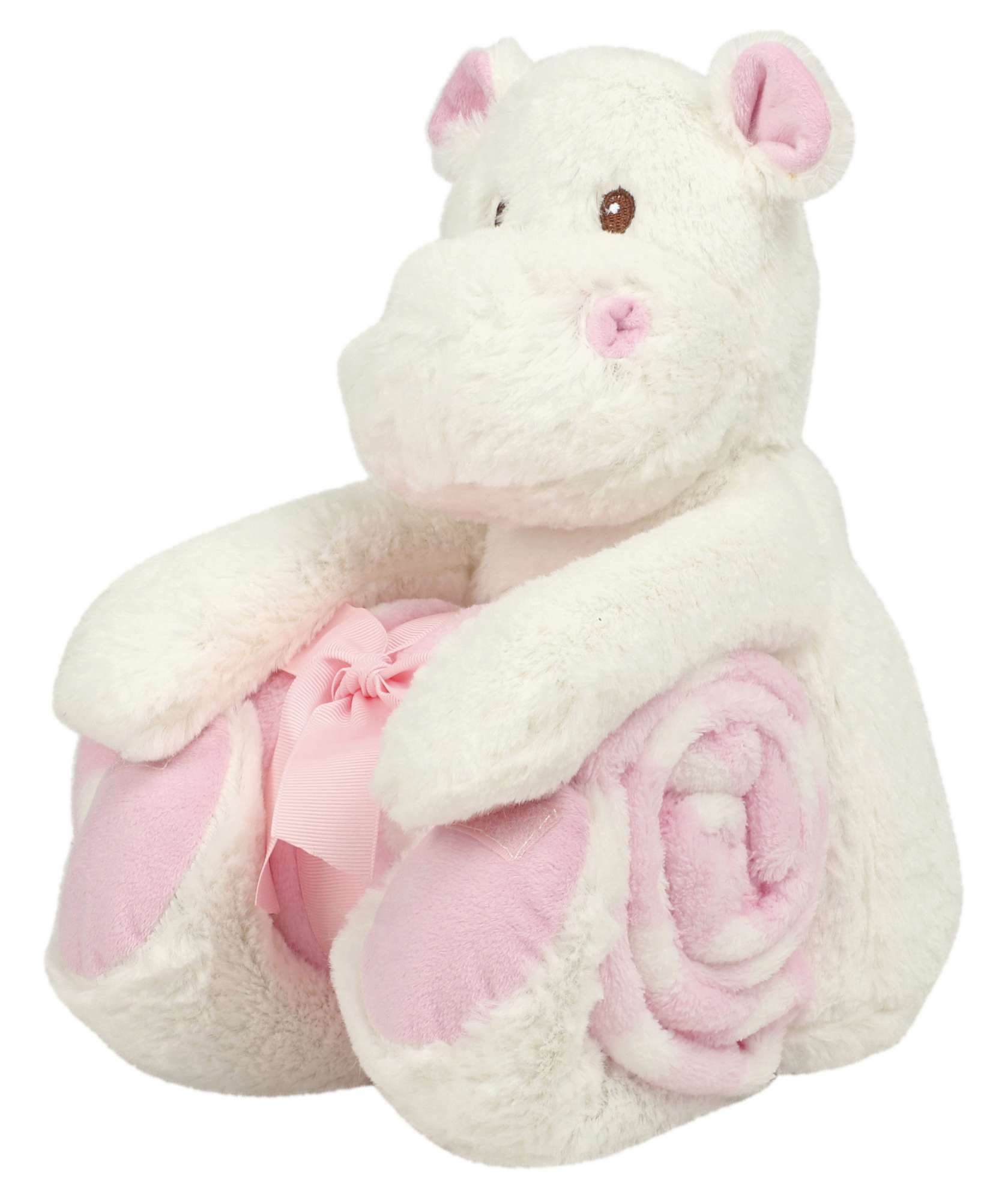Kuscheltier Nilpferd mit Decke