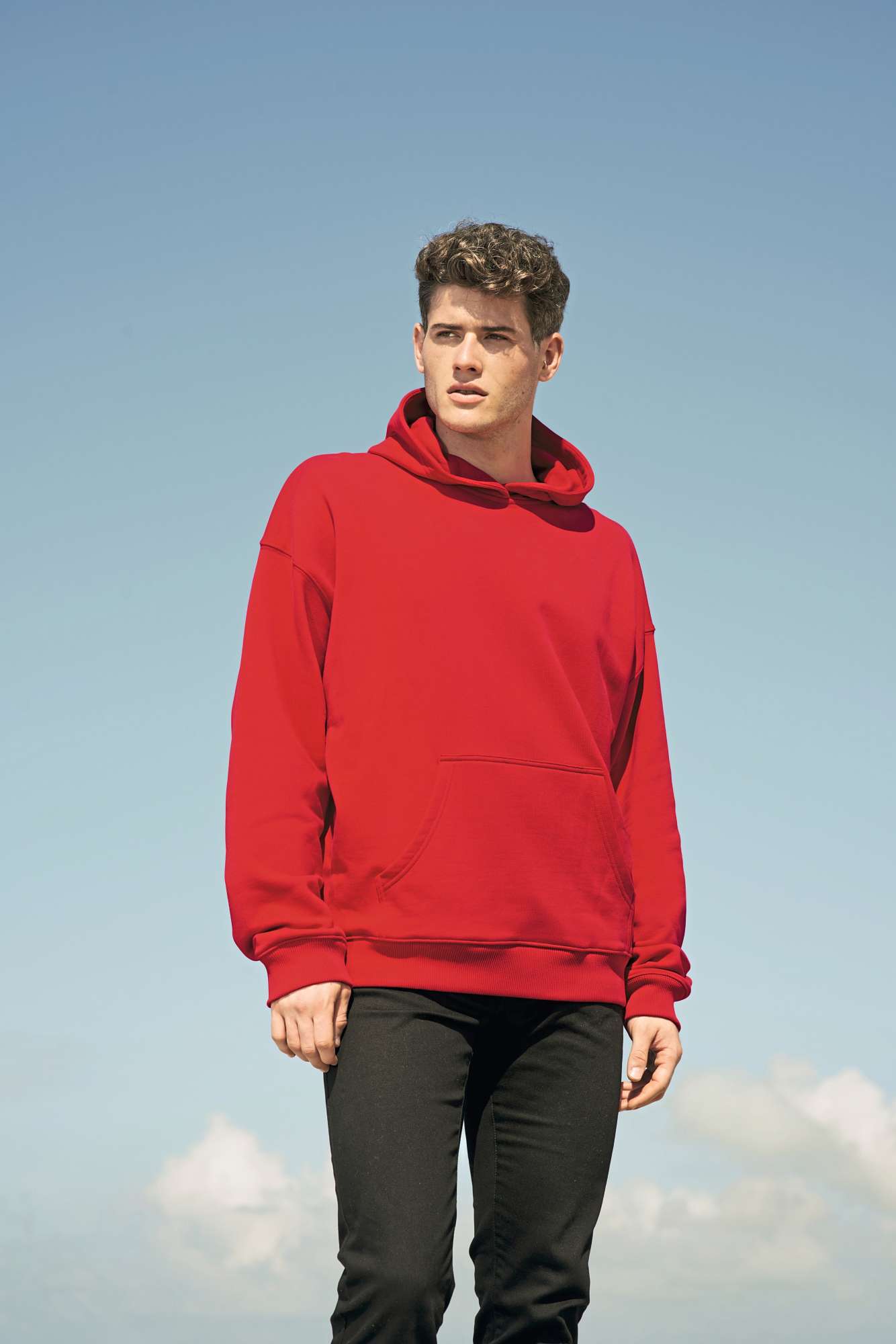 Connor Oversized Hoodie aus French Terry