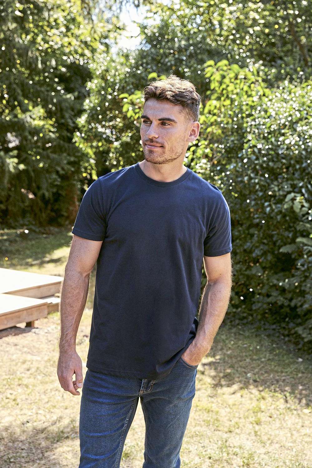T-Shirt aus Bio-Baumwolle für Herren