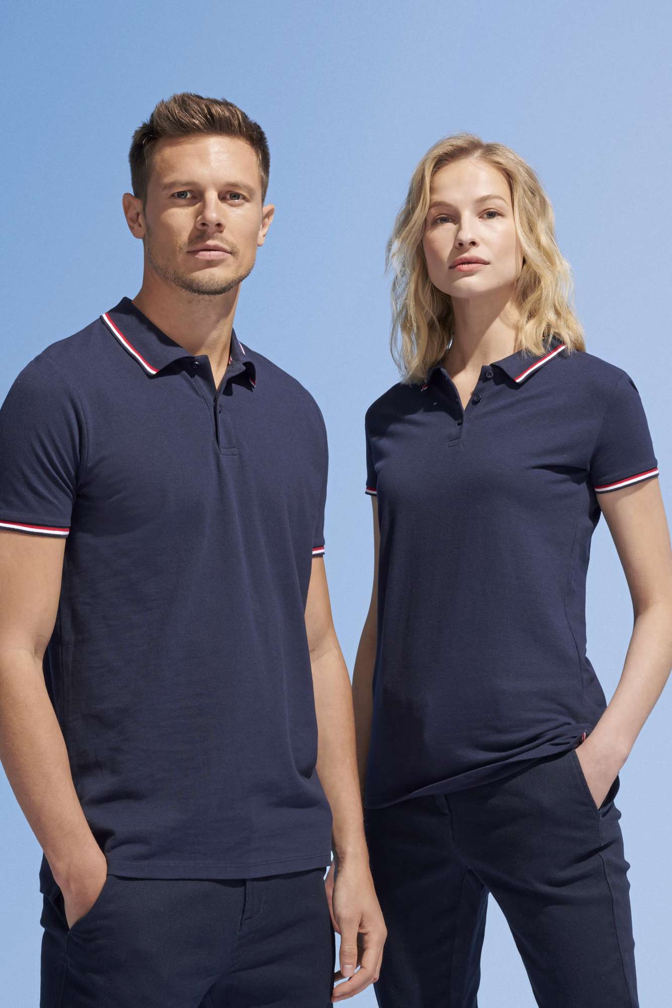 Polo-Shirt mit Kontrastdetails für Herren
