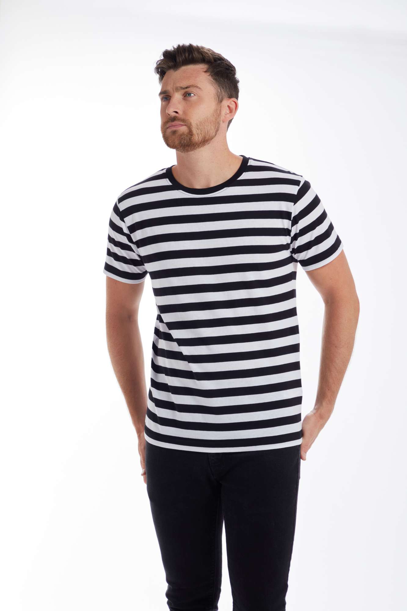 T-Shirt mit Streifenmuster für Herren
