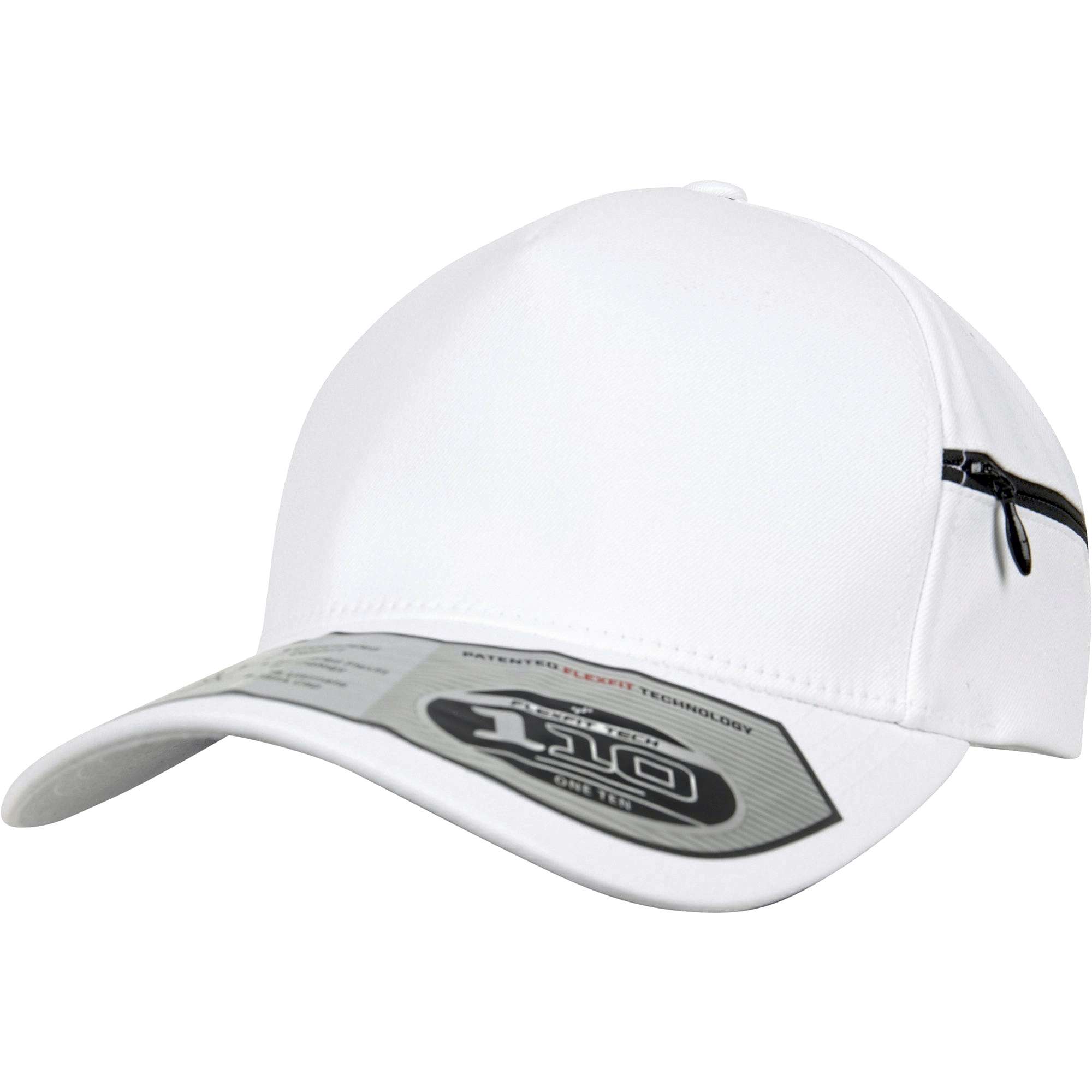 Flexfit Pocket Cap mit Reißverschluss
