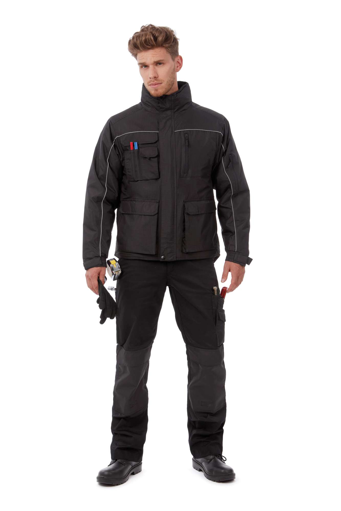 Jacke Shelter Pro mit 12 Taschen