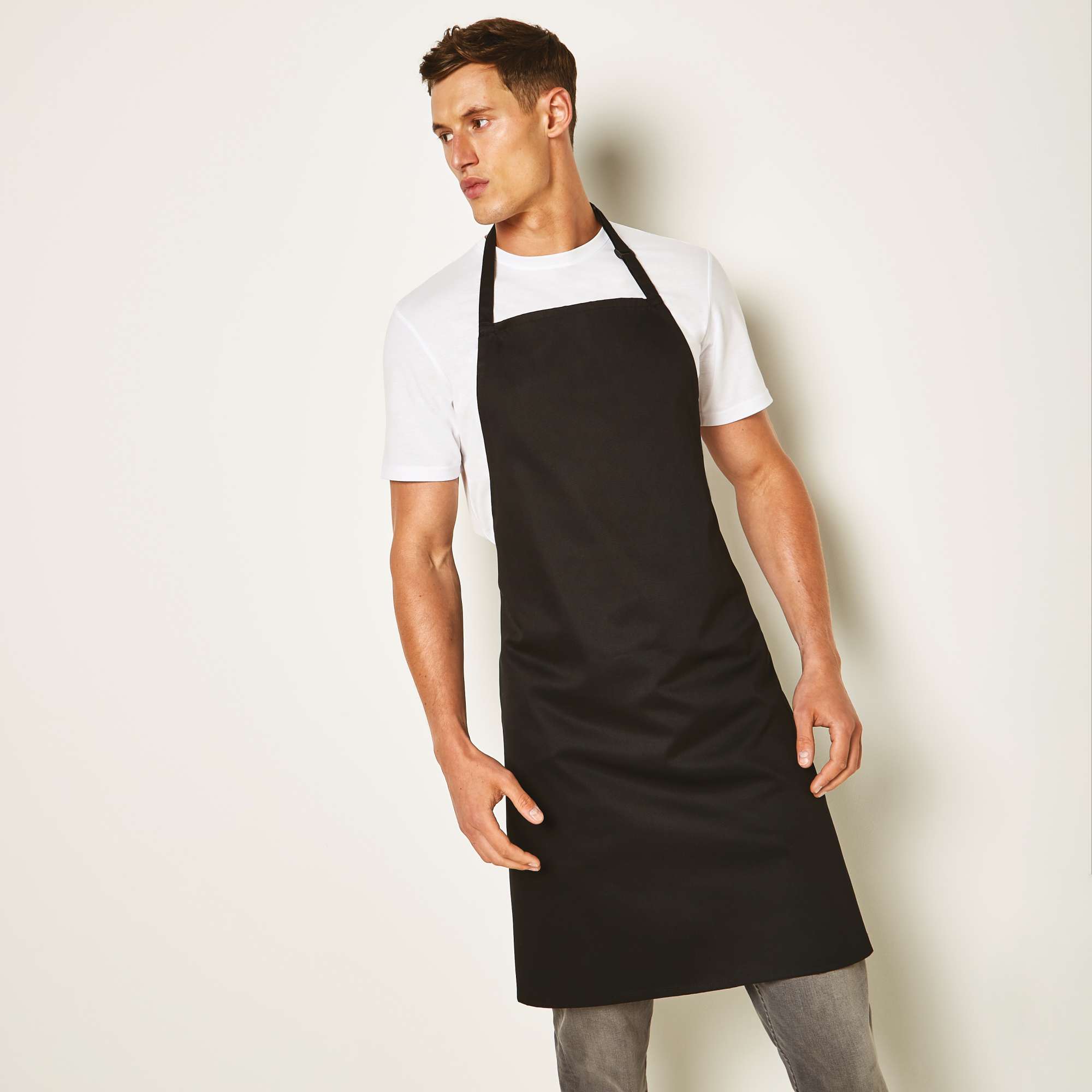 Bistroschürze Superwash® 60º mit Nackenschlaufe