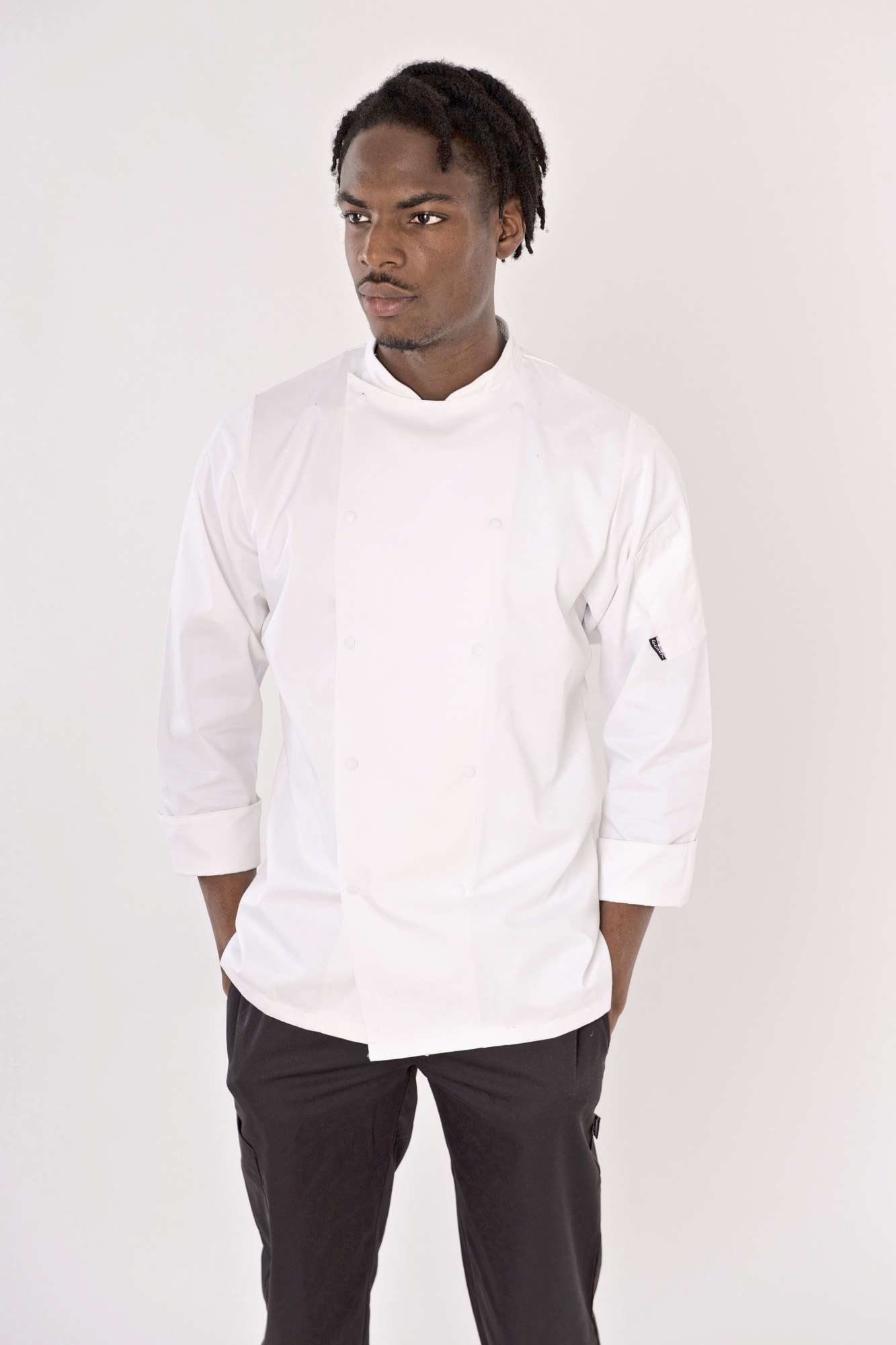 Le Chef Executive Kochjacke mit Staycool-System, Black 3XL, LF092