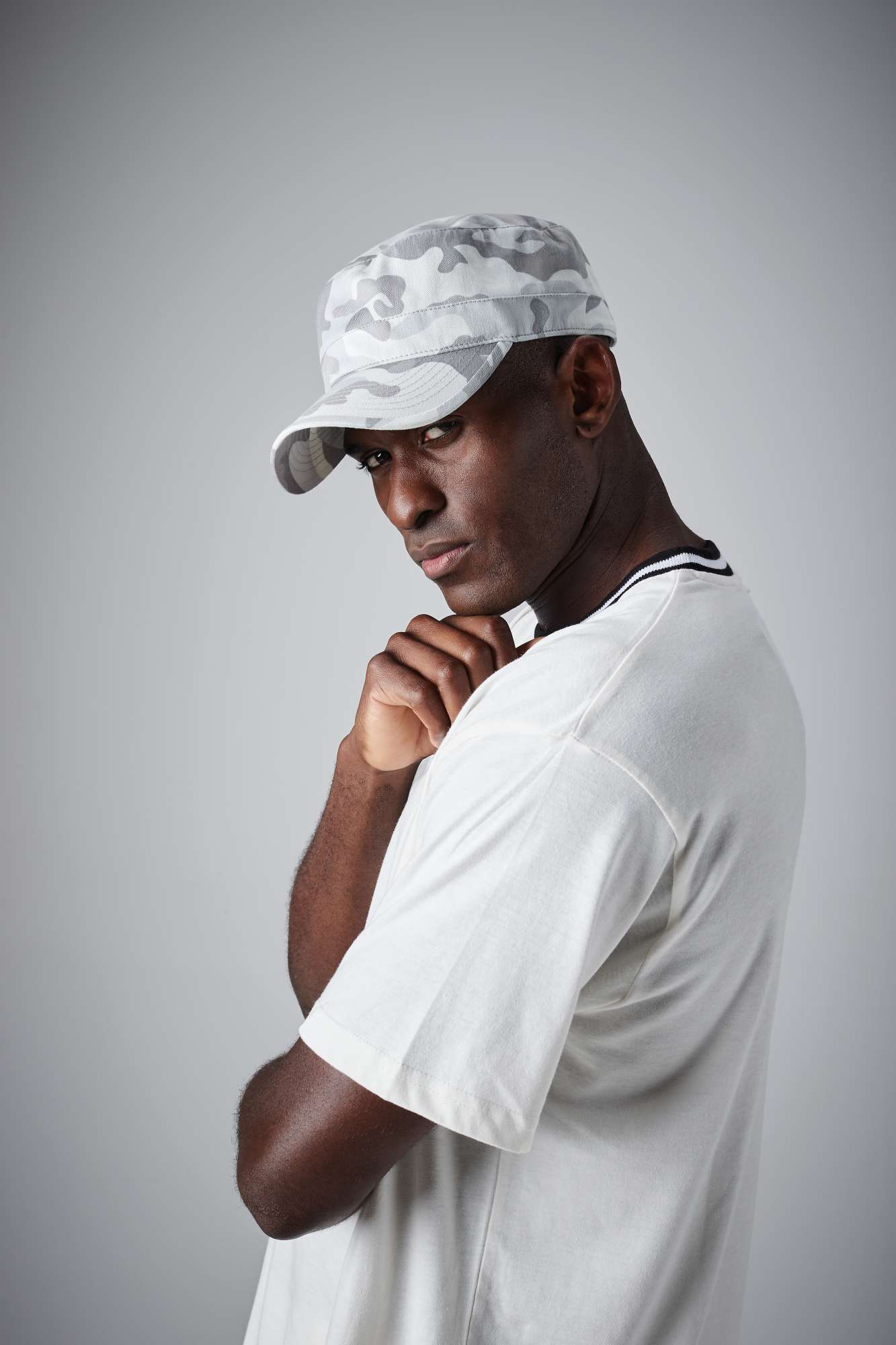 Camo Army Cap mit Klettverschluss