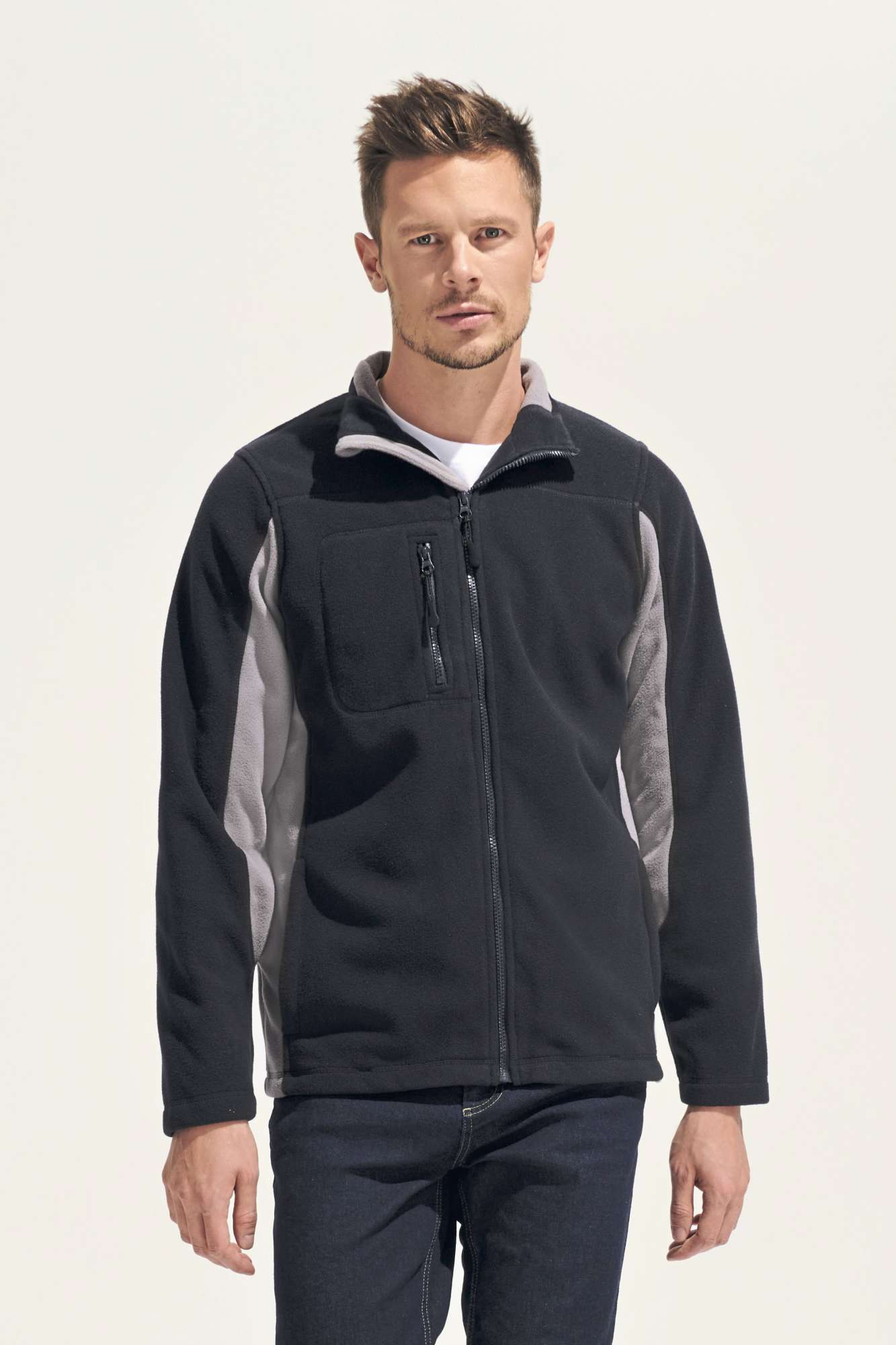 Fleecejacke Nordic mit Stehkragen
