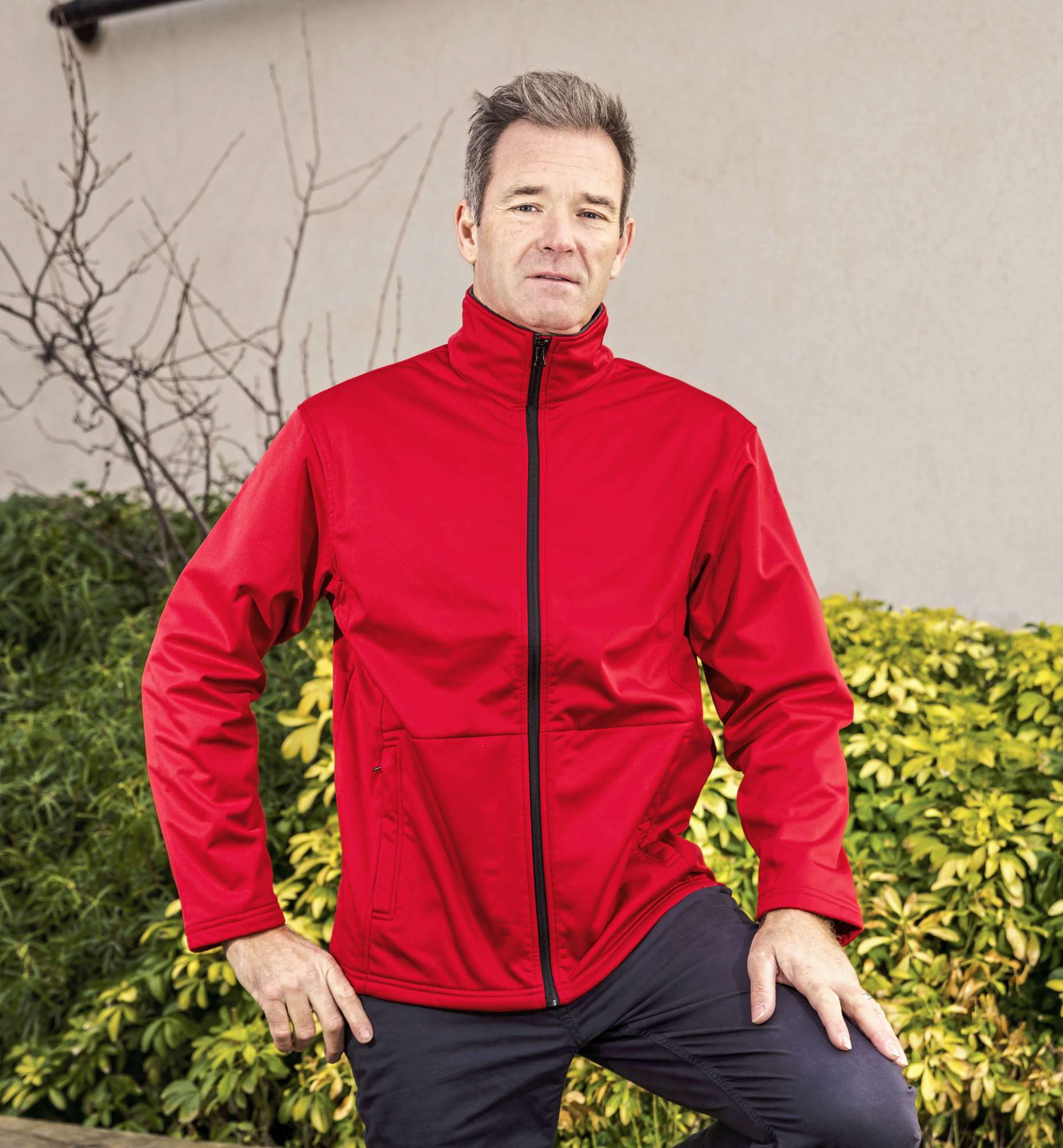Softshell-Jacke mit 4-Wege-Stretch