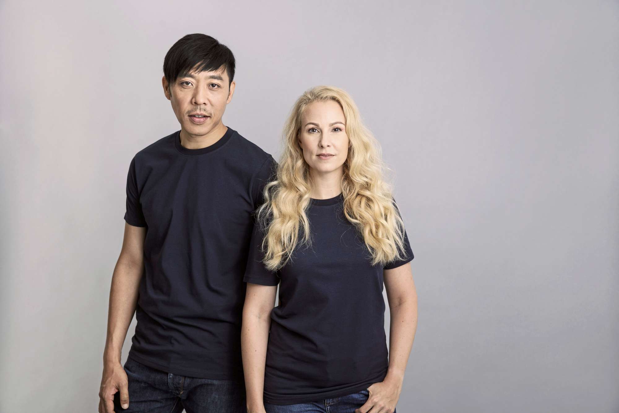 Fairtrade Bio-Baumwoll T-Shirt mit Ripp-Kragen