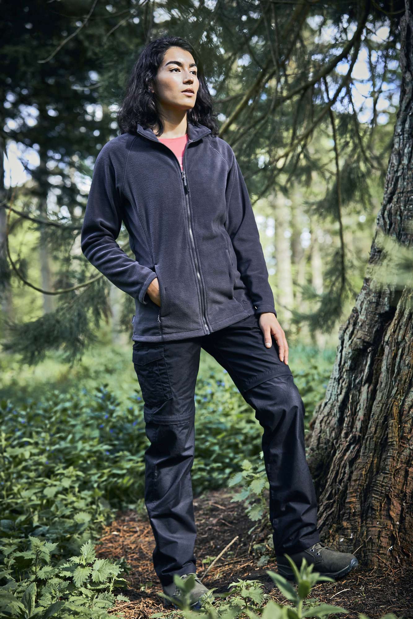 Cargohose mit abnehmbaren Hosenbeinen für Damen
