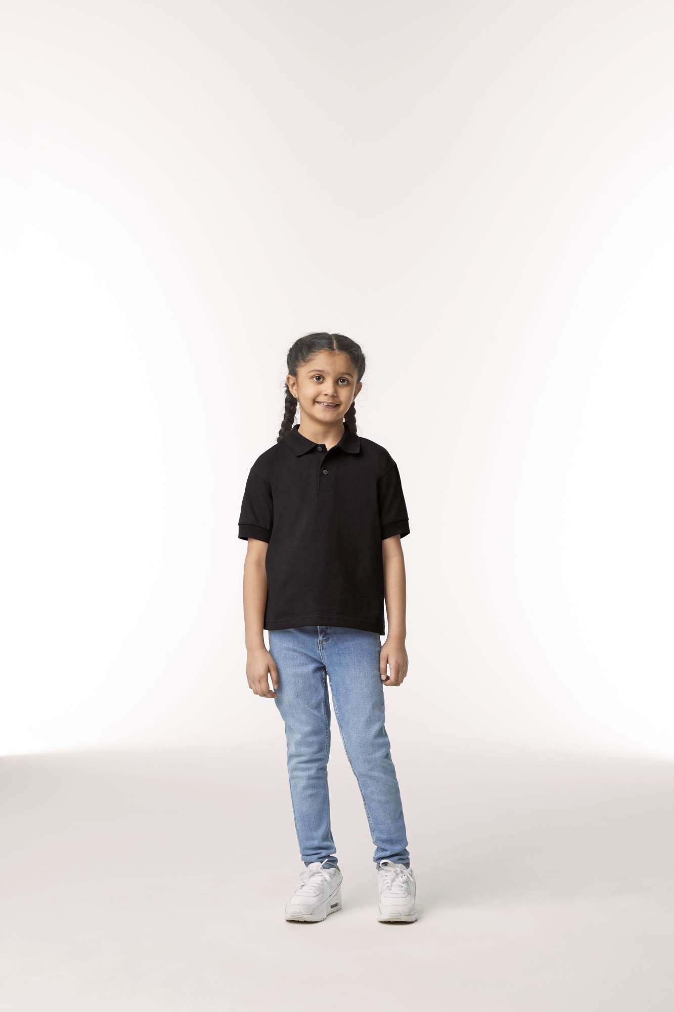 DryBlend® Polo für Kinder, klassischer Schnitt