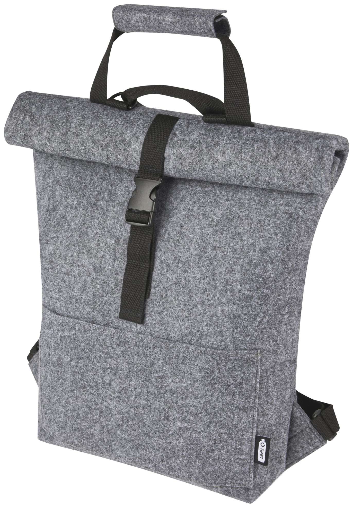 Felt Roll-Top Rucksack aus Filz