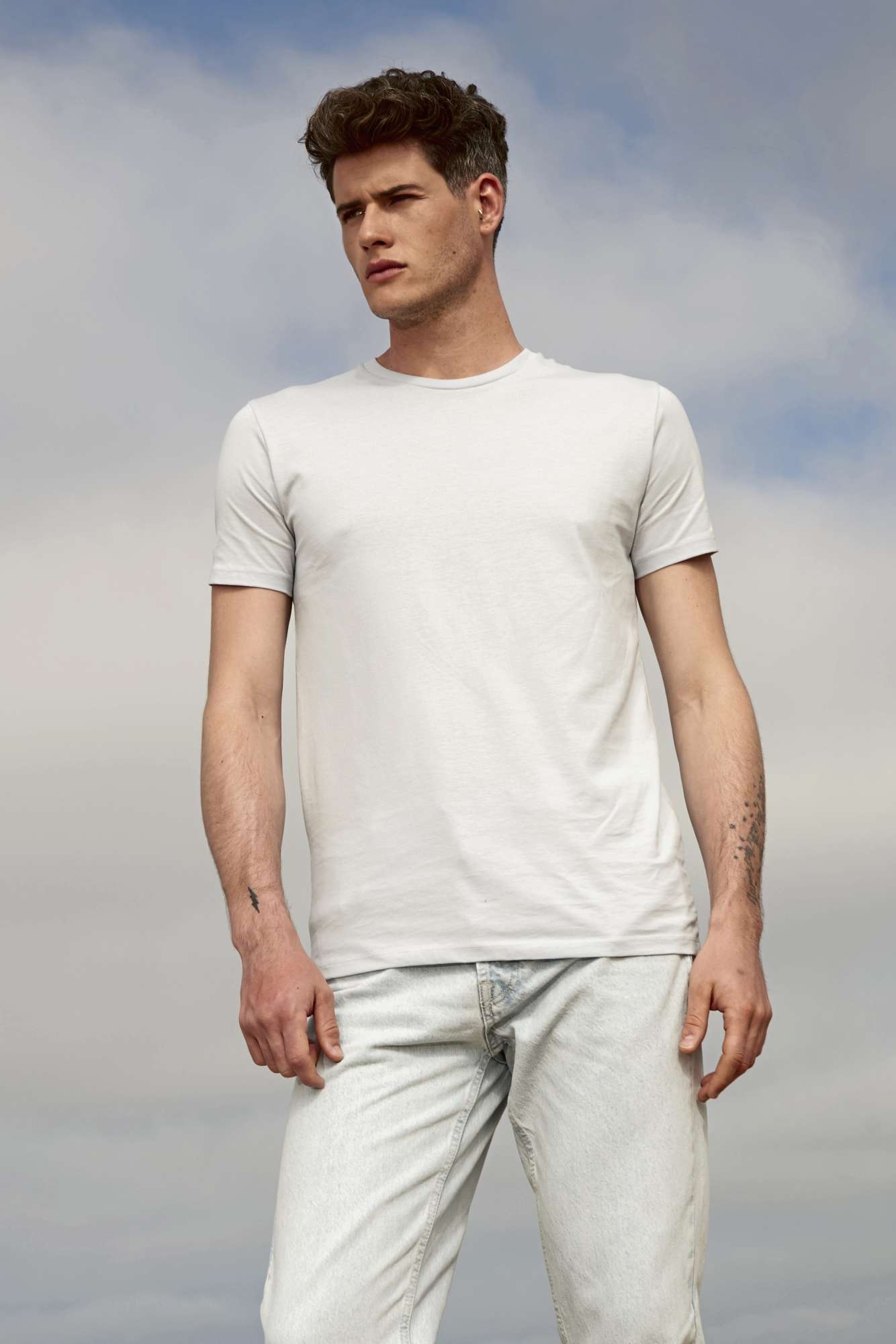 Slim Fit Herren T-Shirt aus Baumwolle