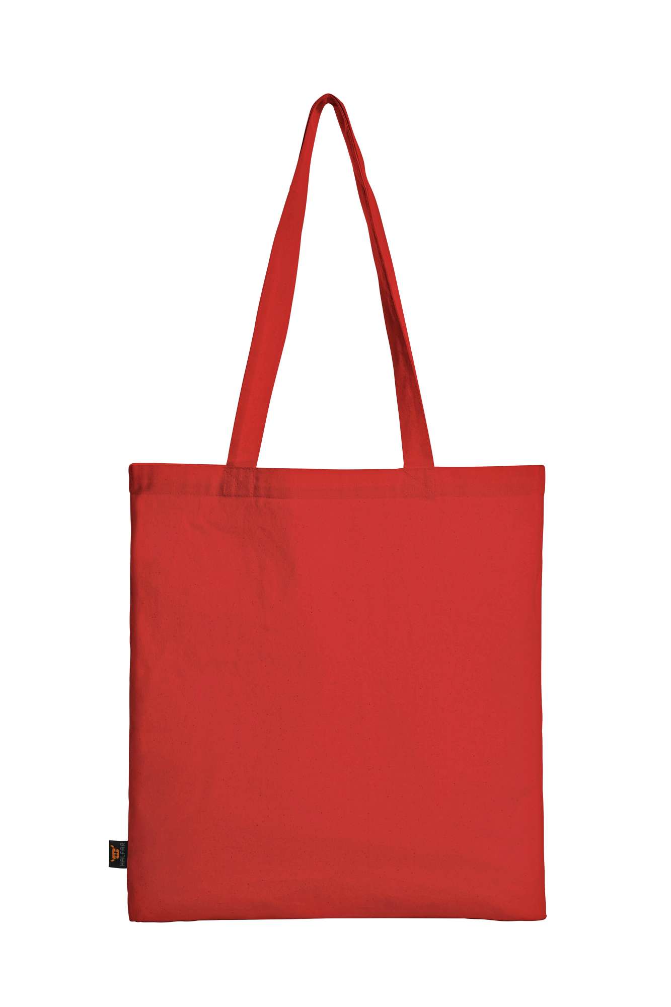 Baumwoll-Shopper Earth mit langen Griffen