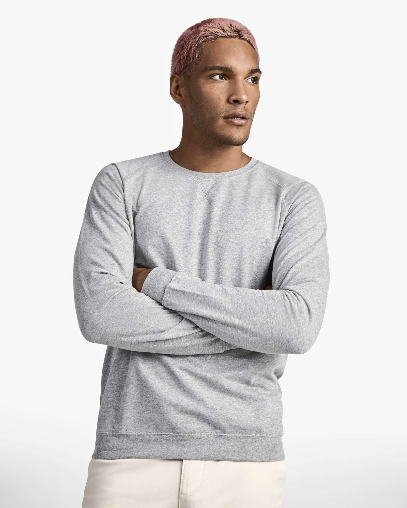 Raglan-Sweatshirt aus Baumwolle für Herren