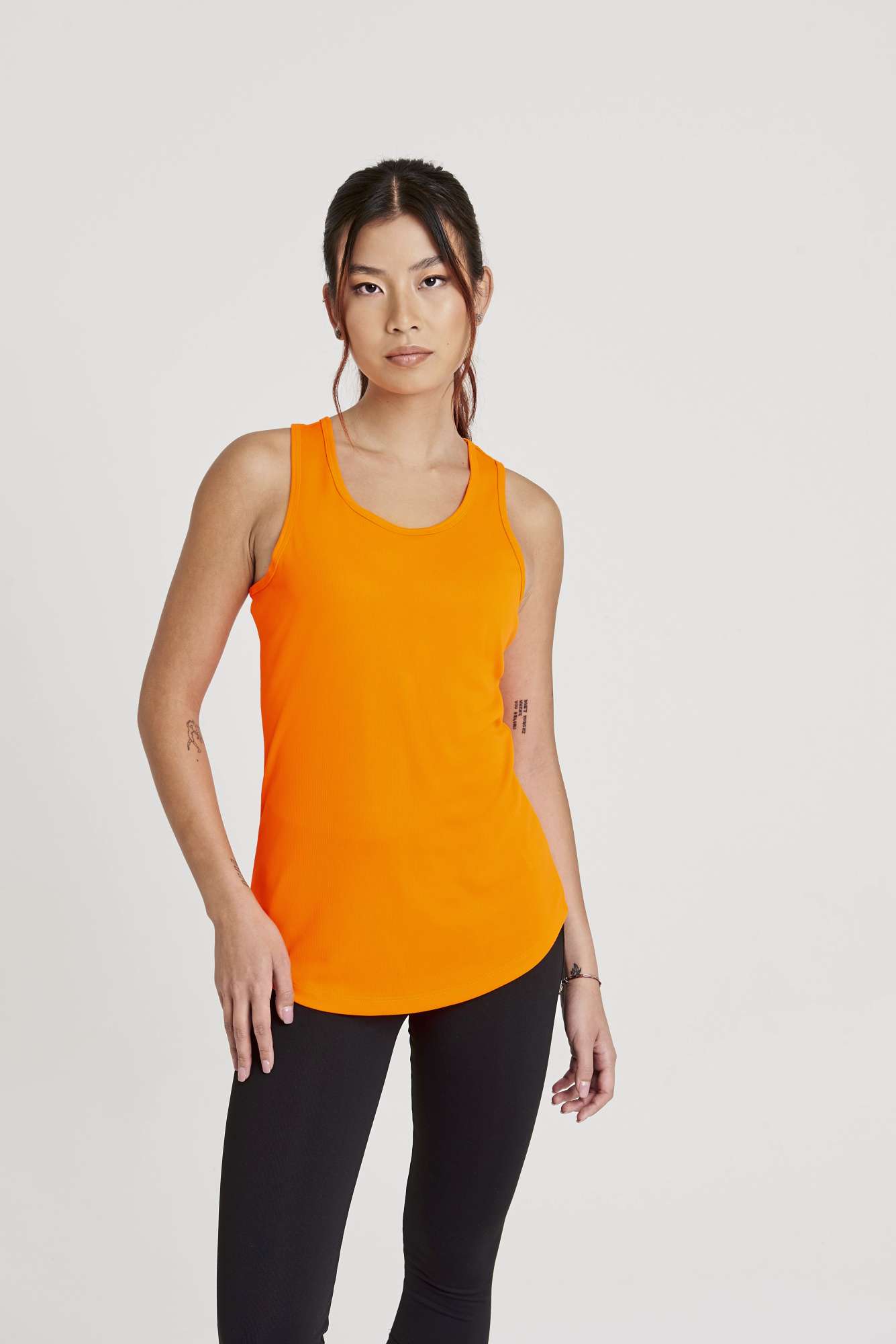 Just Cool Ärmelloses Sportoberteil mit Racer-Back, Royal Blue L, JC015