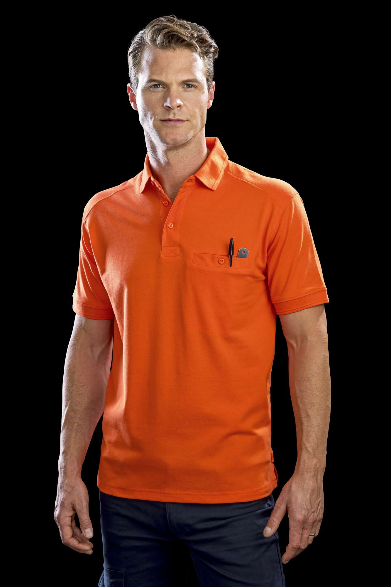 Result Work-Guard Apex Pocket Polo Shirt mit Brusttasche, Bottle Green XL, RT312