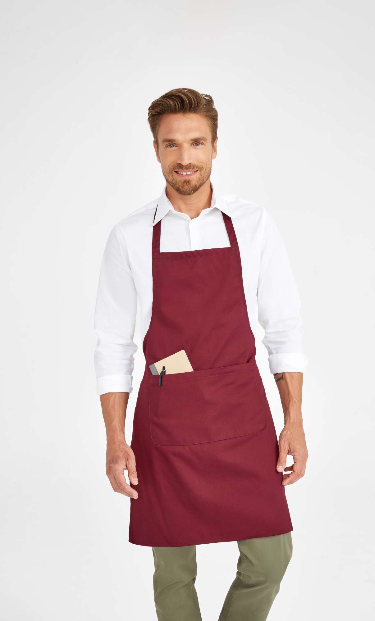 Gramercy Schürze mit Vordertasche