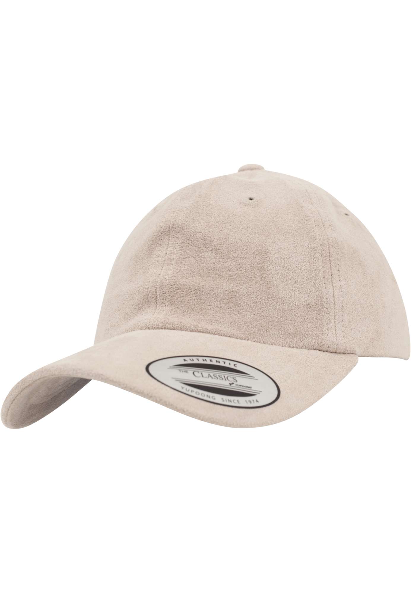 Low Profile Velours Cap mit Messingverschluss