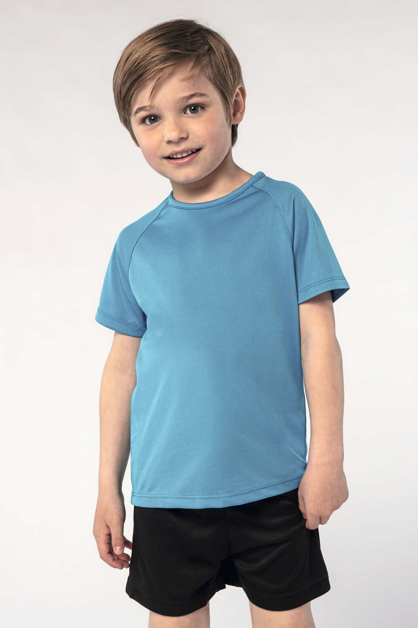 SOL´S Raglan T-Shirt Sportlich Baumwolle für Kinder, Neon Orange 10 Jahre (130/140), L198K