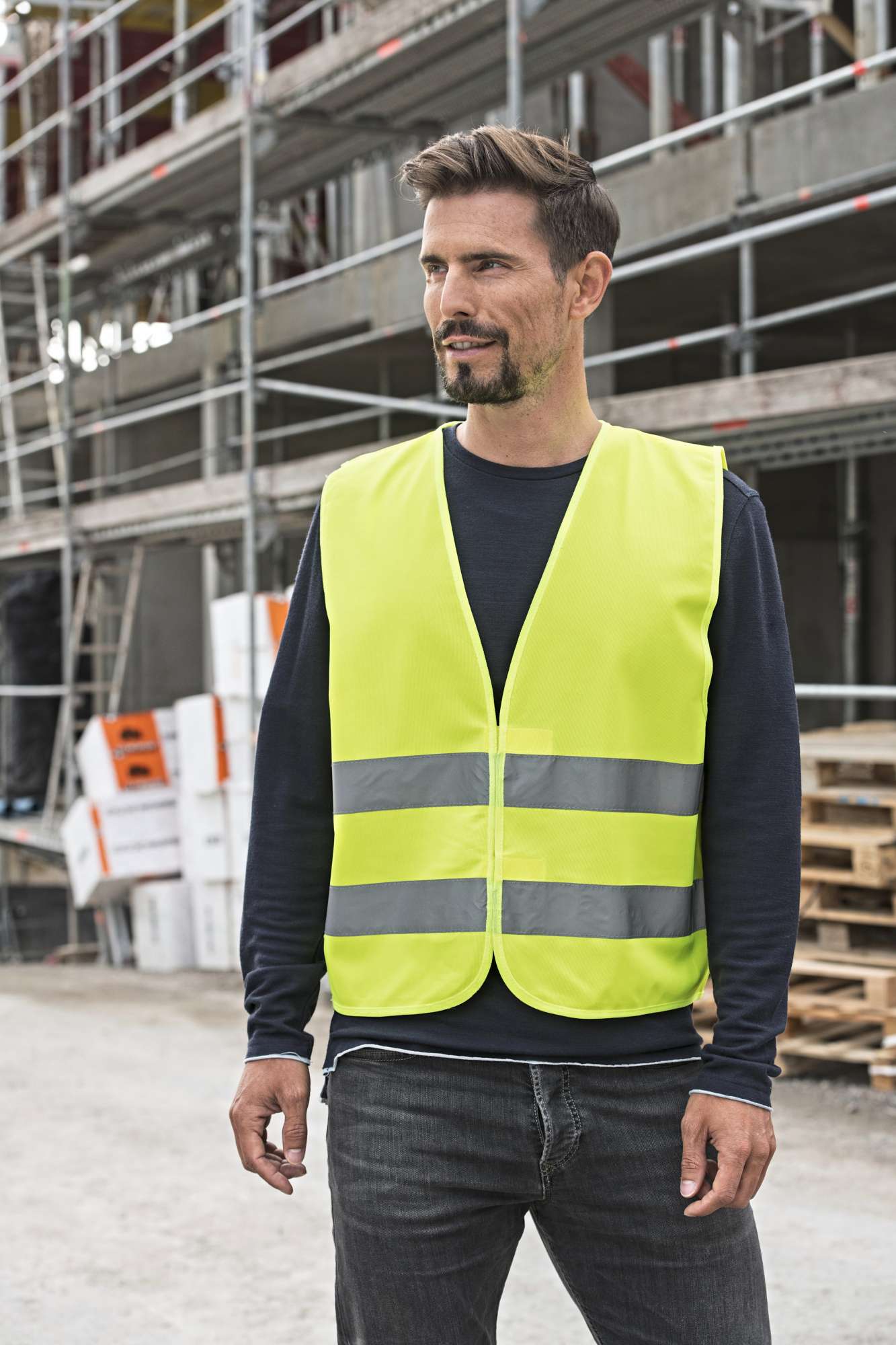 Druckbare Hi-Vis Sicherheitsweste Karlsruhe