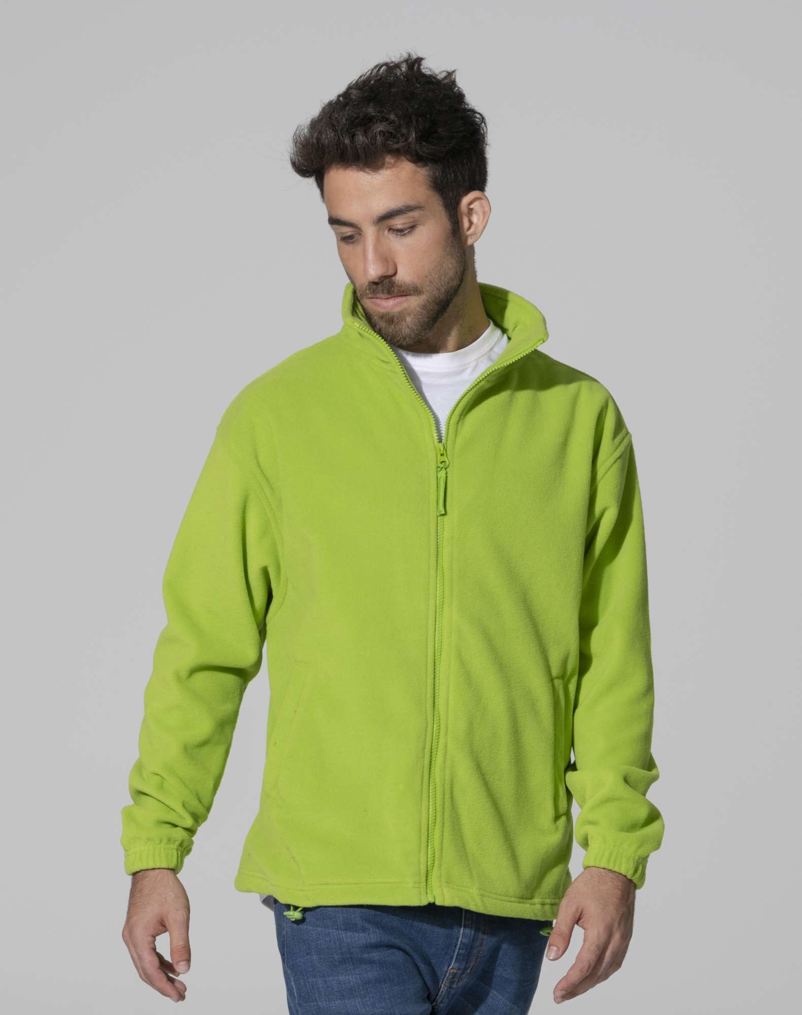 Fleecejacke mit Antipilling-Behandlung für Herren