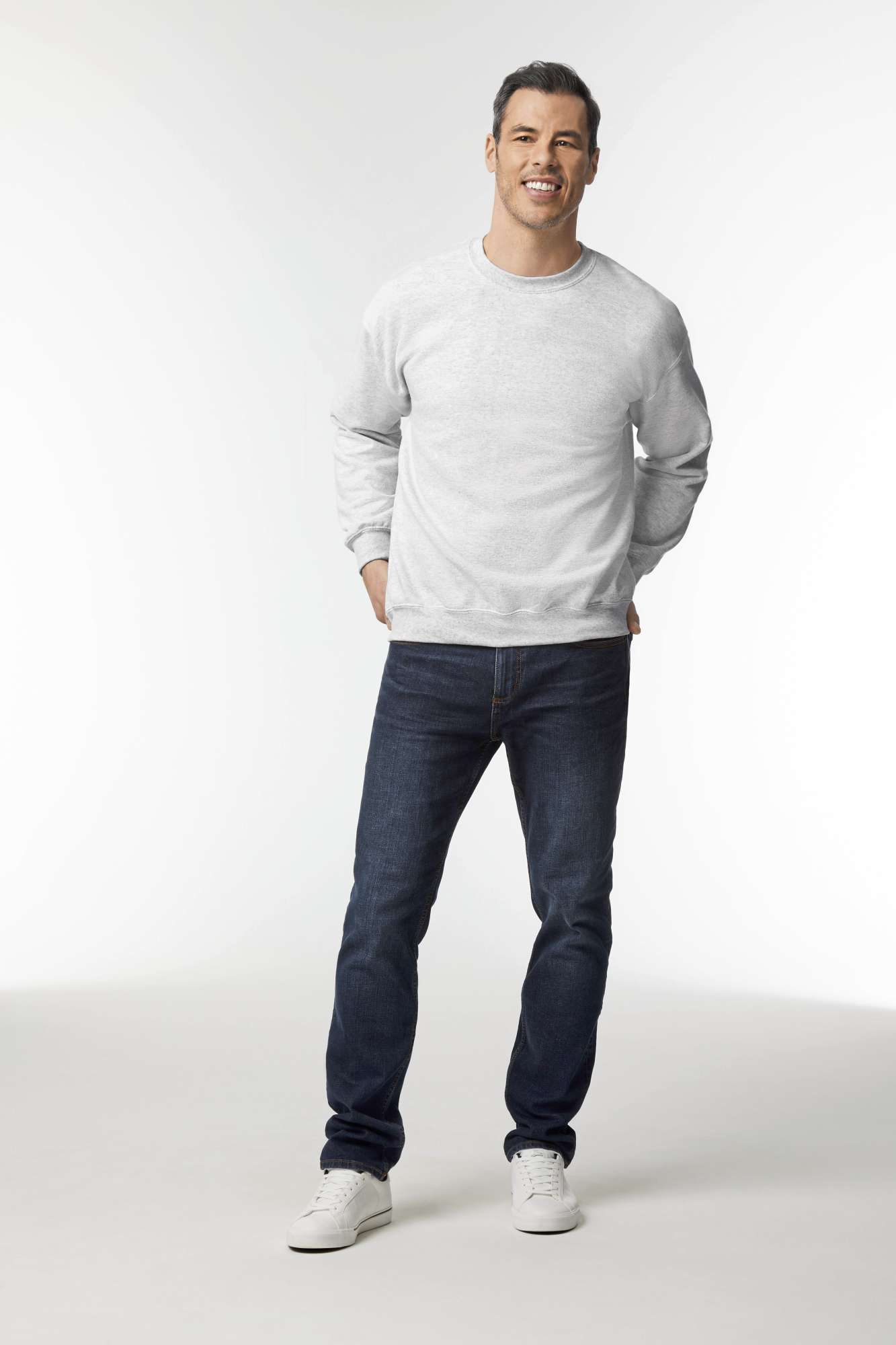 DryBlend® Crewneck Sweatshirt mit Fleece