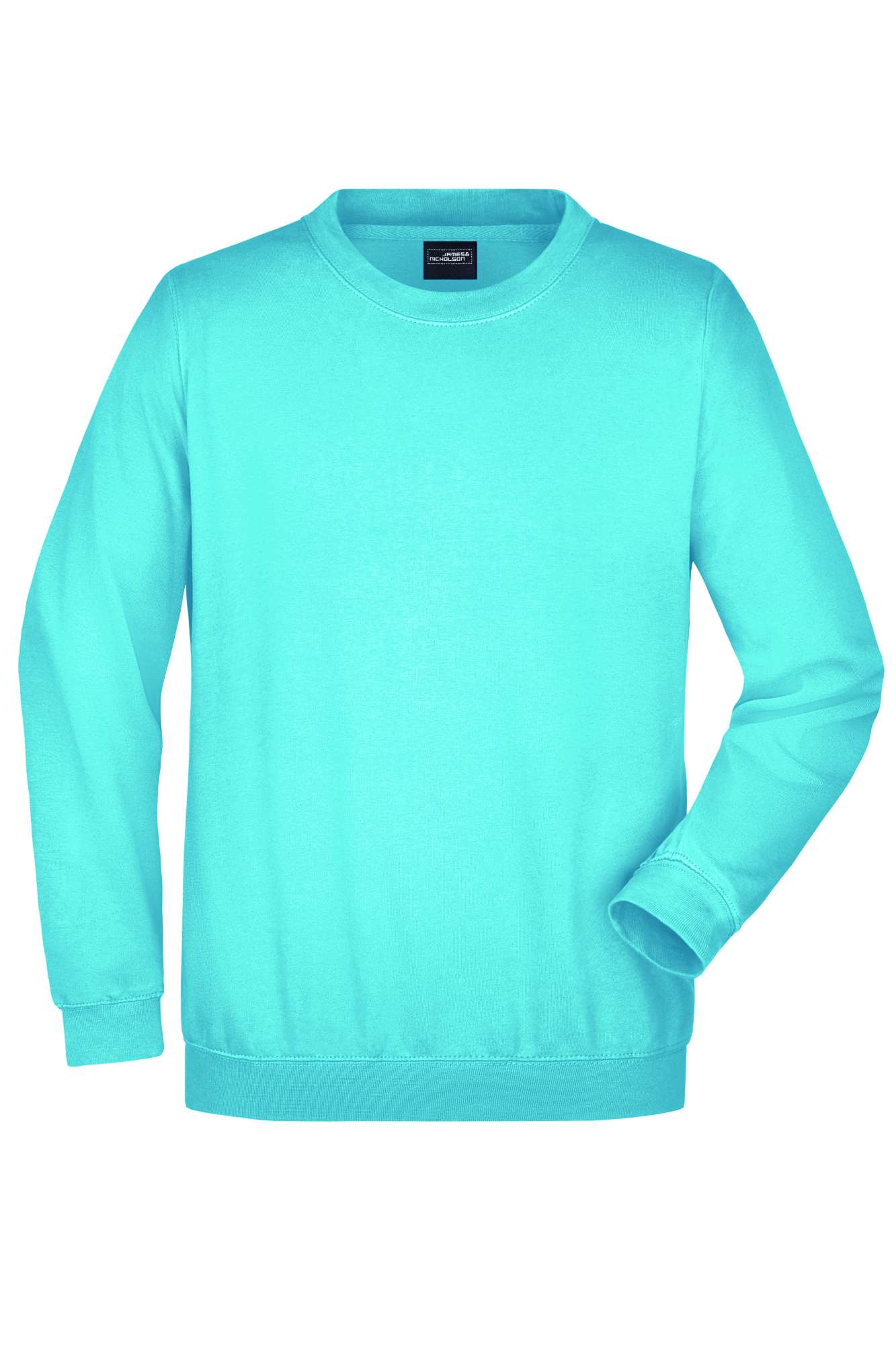 James&Nicholson Rundhals-Sweatshirt aus ringgesponnener Baumwolle, Navy 3XL, JN040