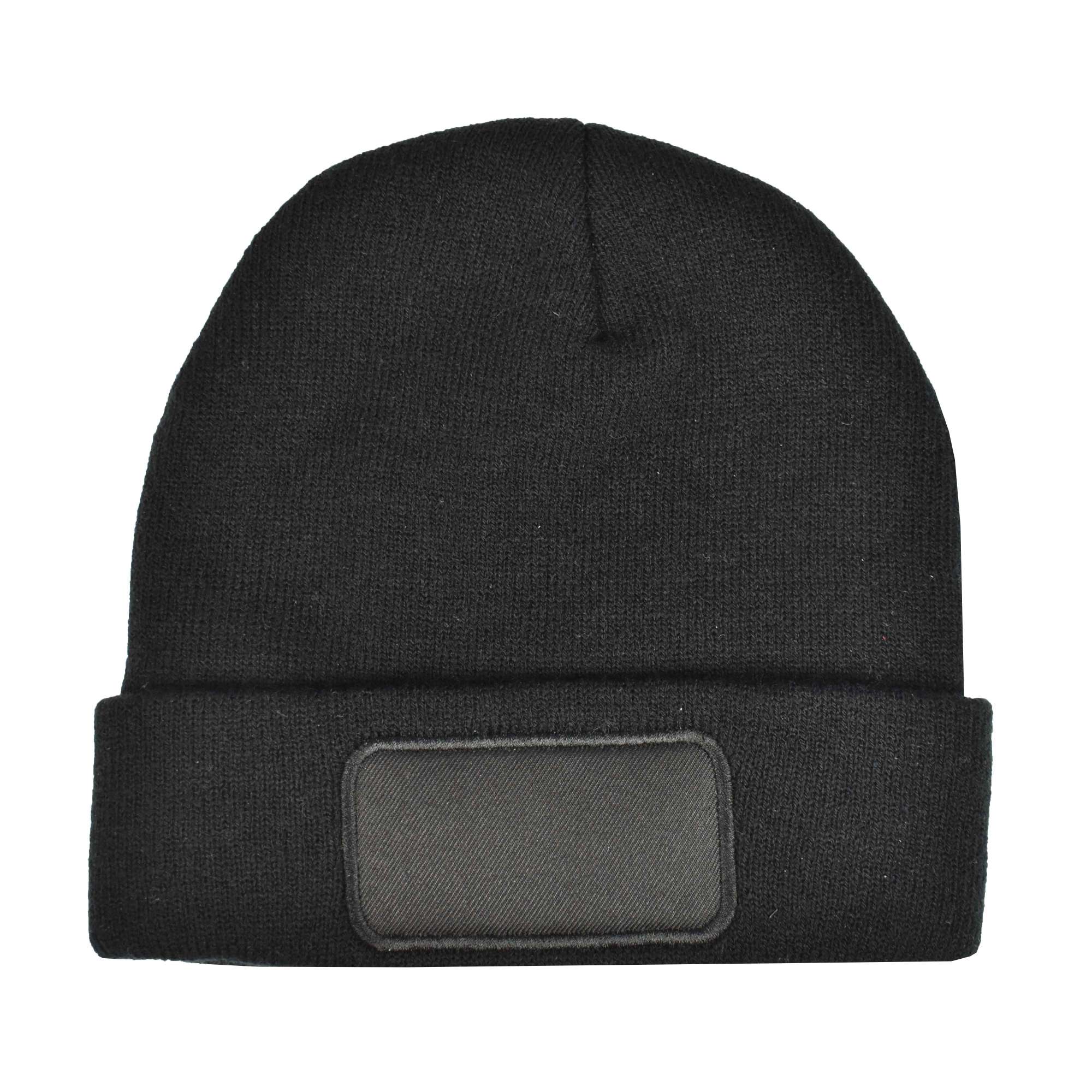 rPET Beanie mit nachhaltigem Patch