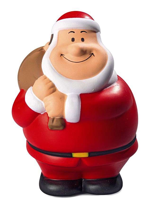 Mbw SQUEEZIES® Santa Bert® Antistressball 10 cm, Standard 10 cm, MBW24267