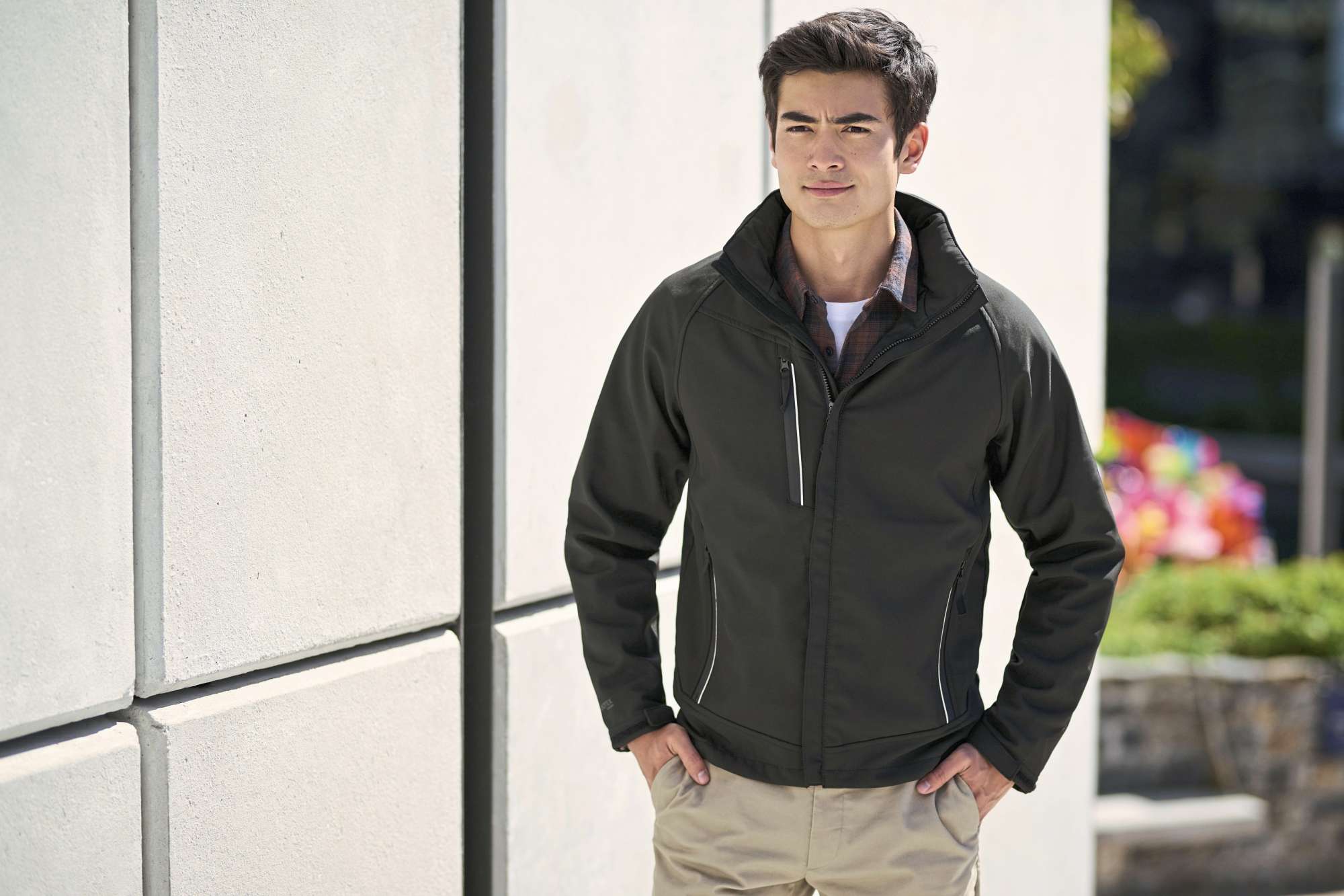 Apex Softshell-Jacke mit Kapuze