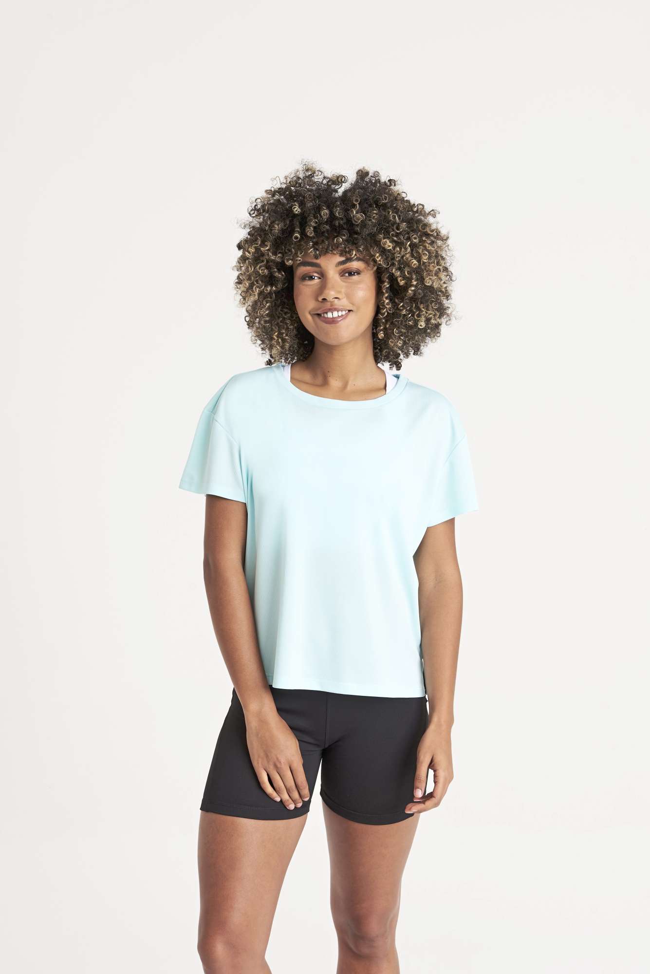 T-Shirt mit offenem Rücken für Damen