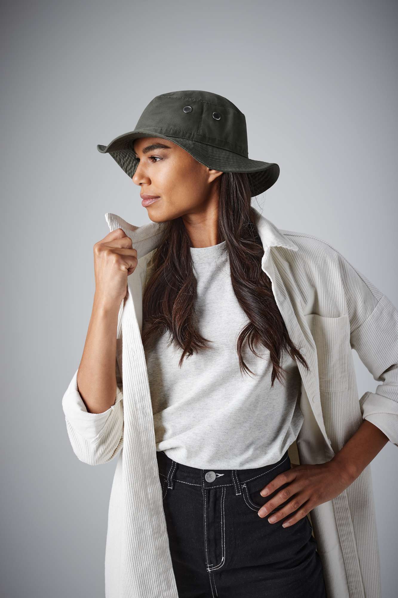 Beechfield Cargo Bucket Hat mit UPF50+