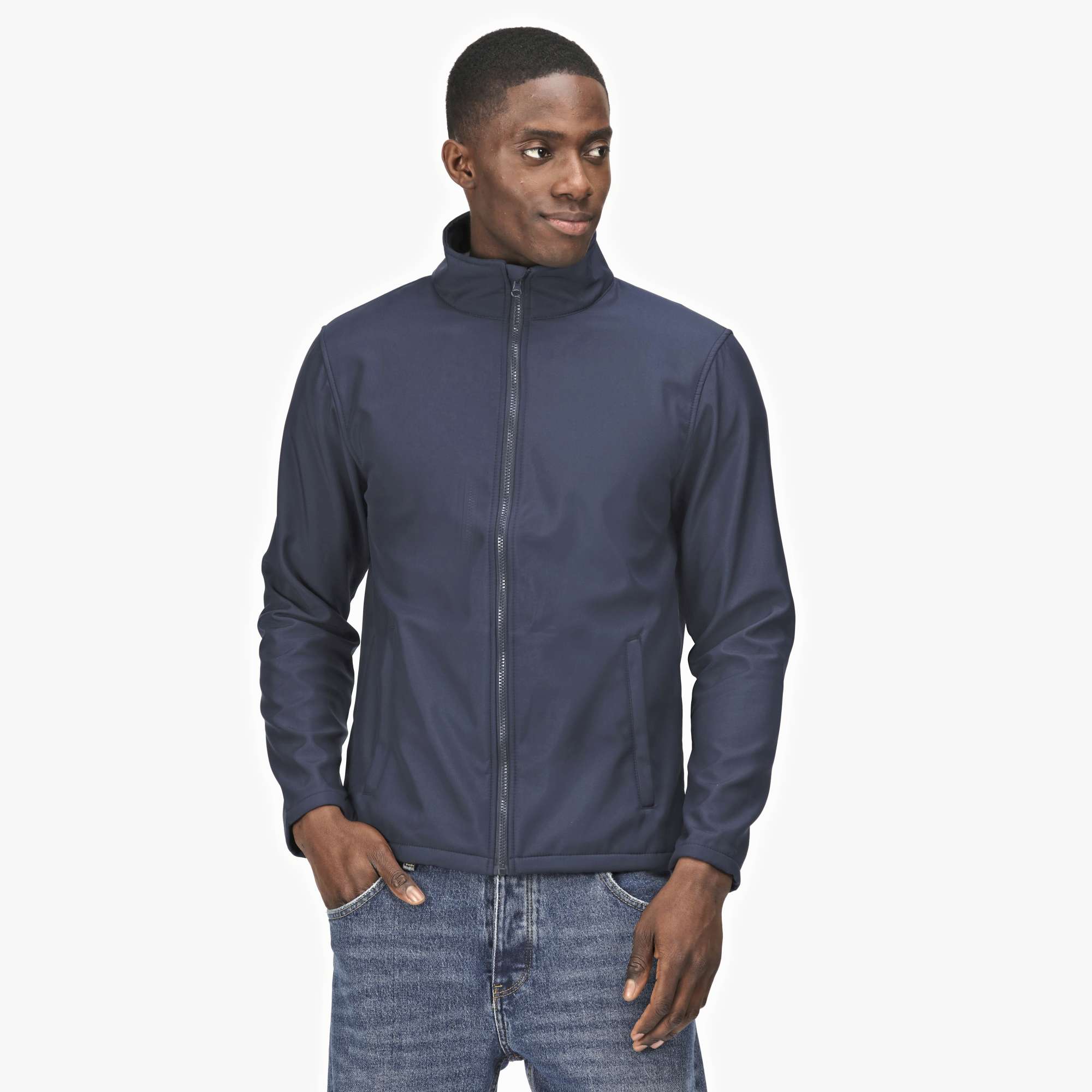 Umweltfreundliche Softshell-Jacke aus Recyclingmaterial