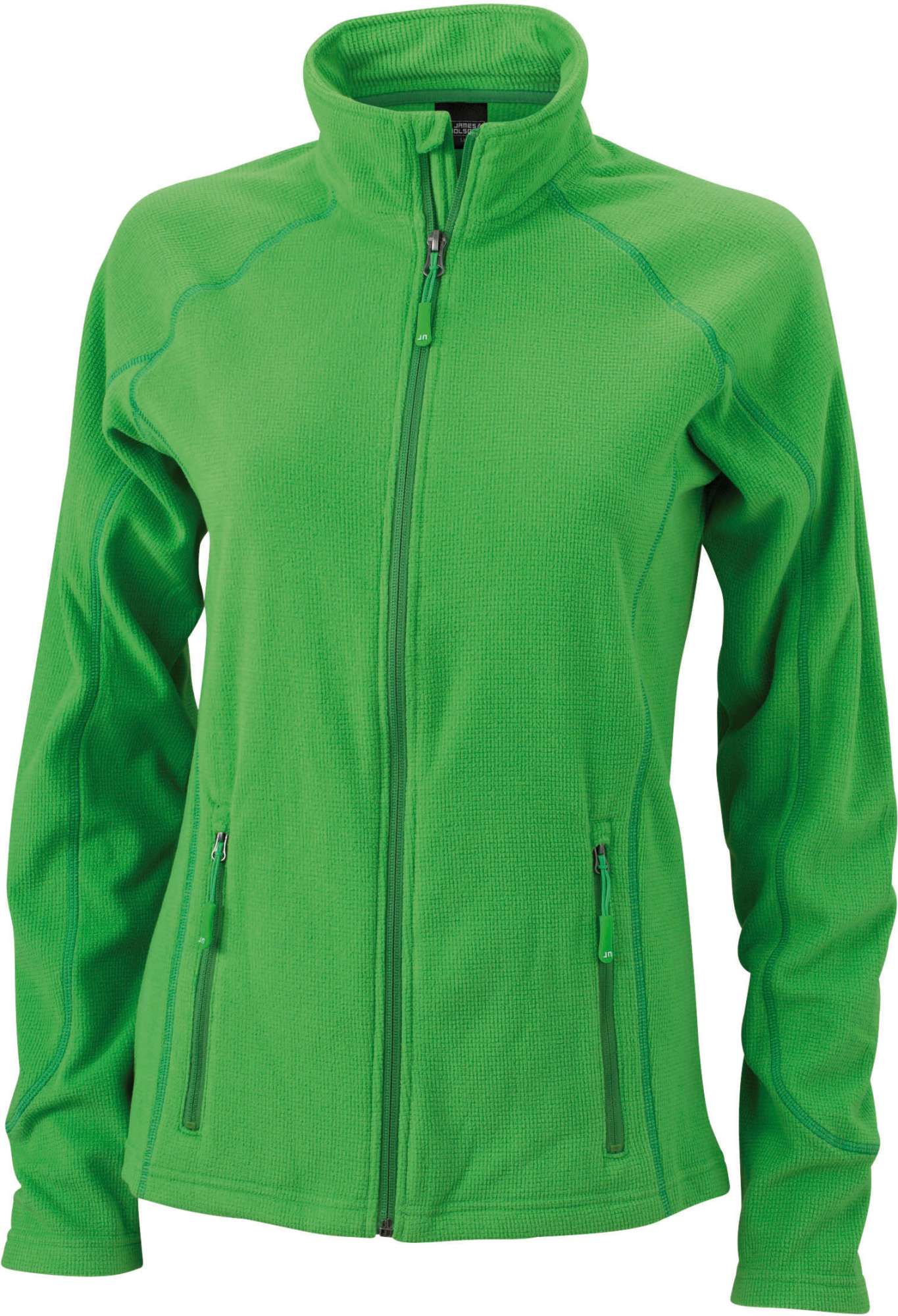 Fleecejacke mit Struktur und Taschen für Damen