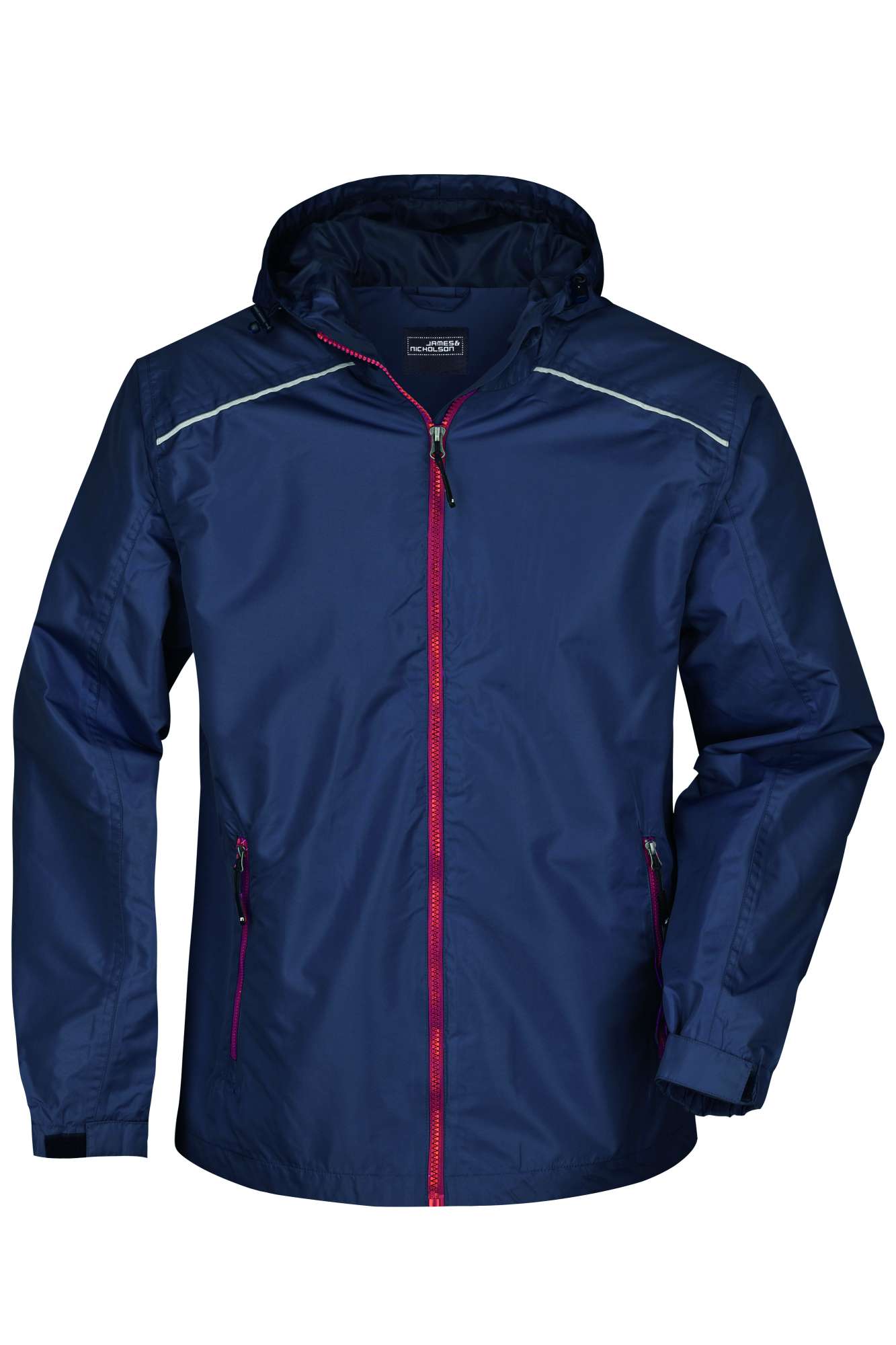 Regenjacke mit verstellbarer Kapuze für Herren