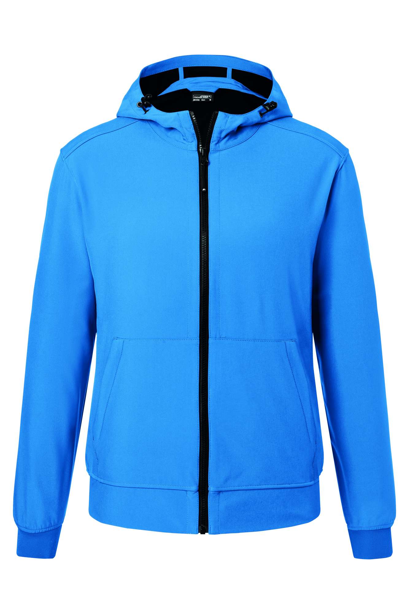 Softshelljacke mit Kapuze, Slim-fit für Herren