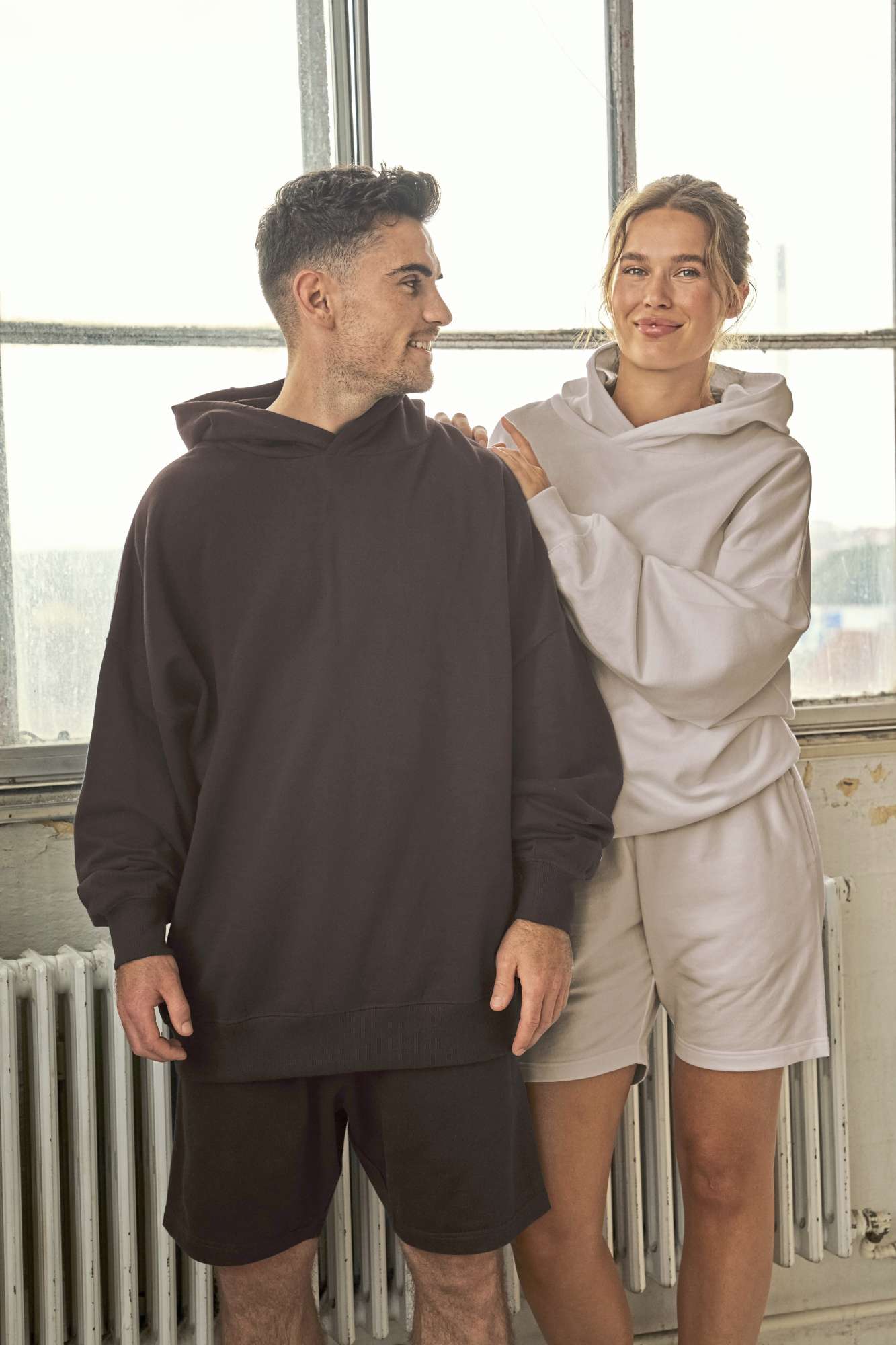 Oversized Hoodie aus Bio-Baumwolle
