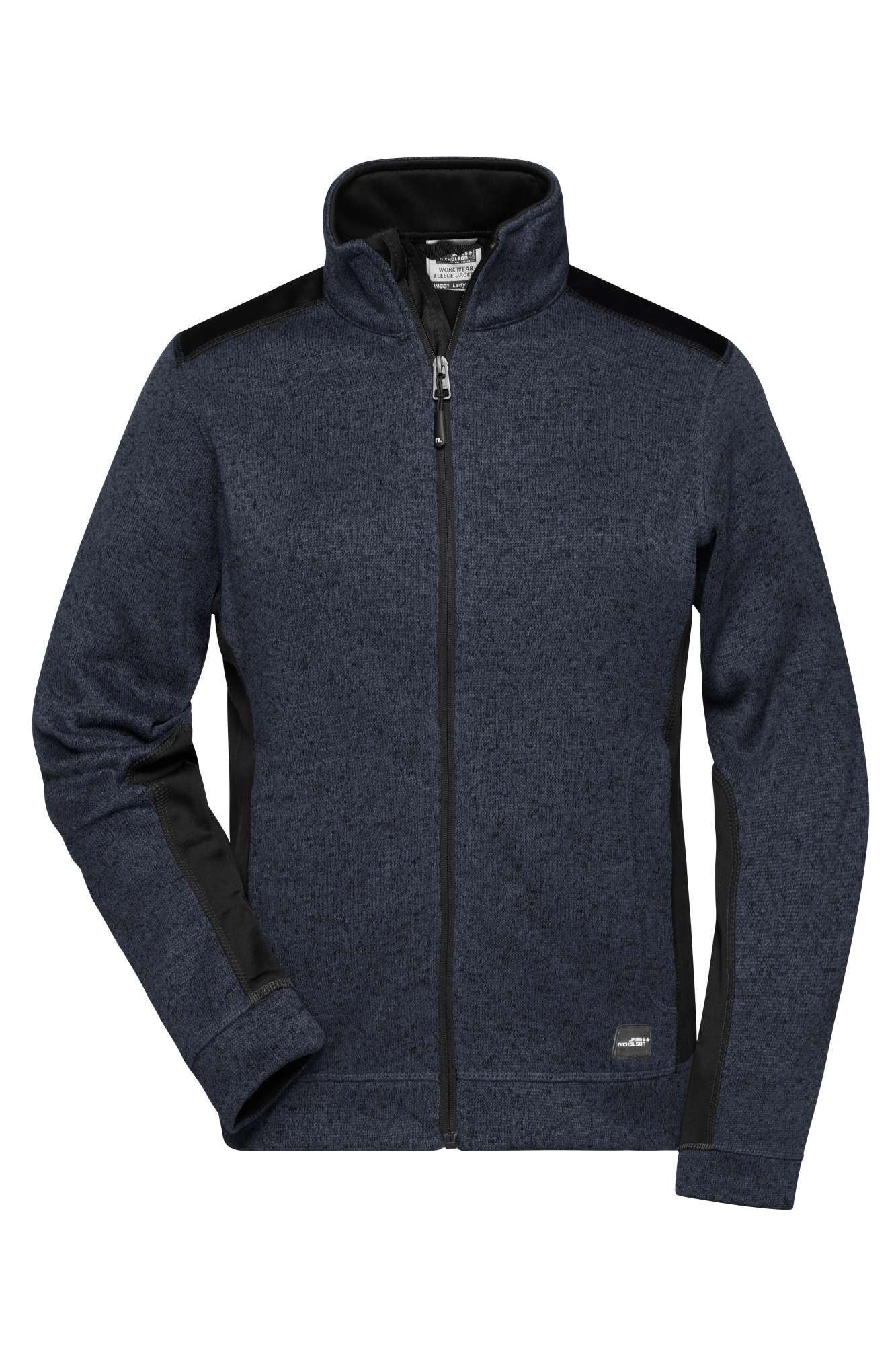 Fleecejacke mit Softshell-Einsätzen für Damen