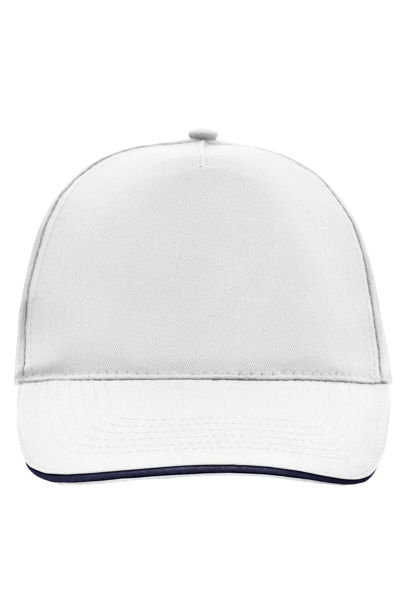 5-Panel Baumwoll-Cap mit Sandwich-Schild