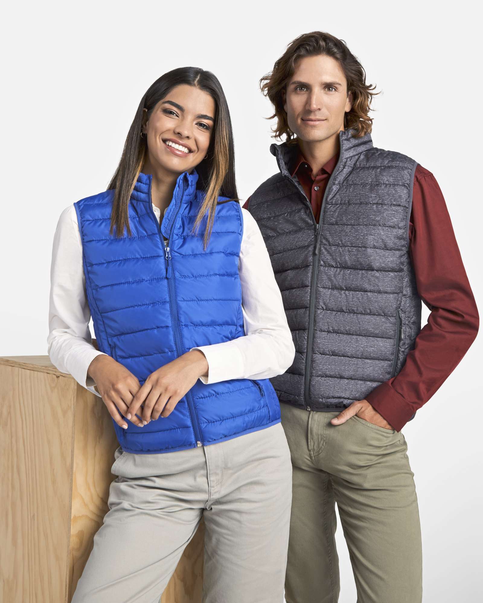 Roly Taillierter, wasserabweisender Bodywarmer Oslo, Black 02 XL, RY5093